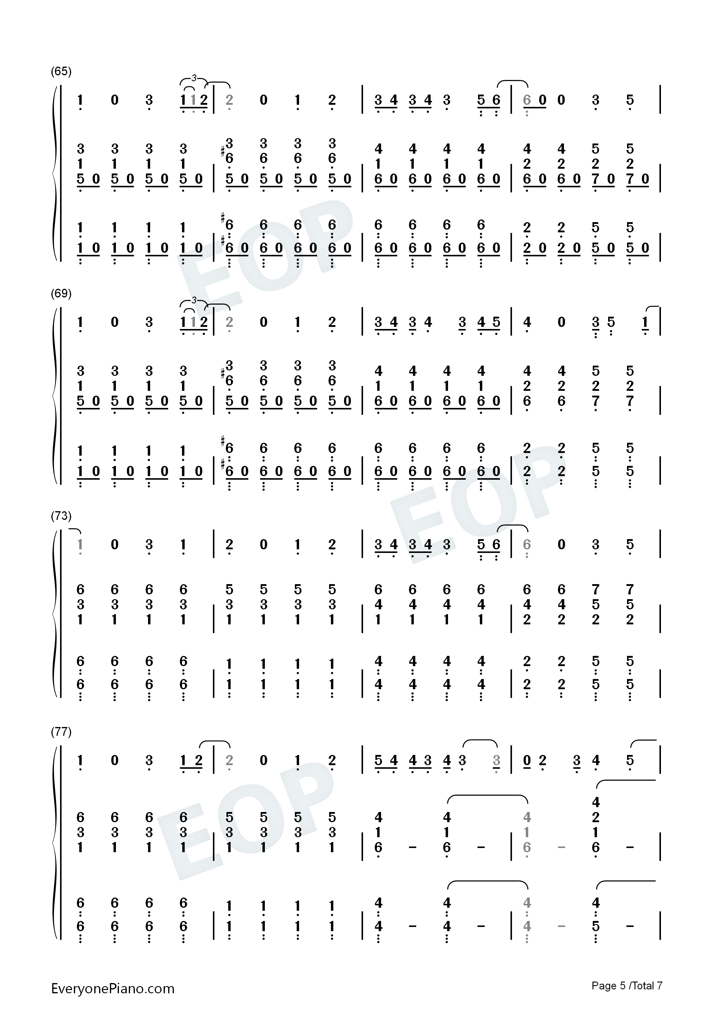 You_Will_Be_Back钢琴简谱_Jonathan_Groff演唱