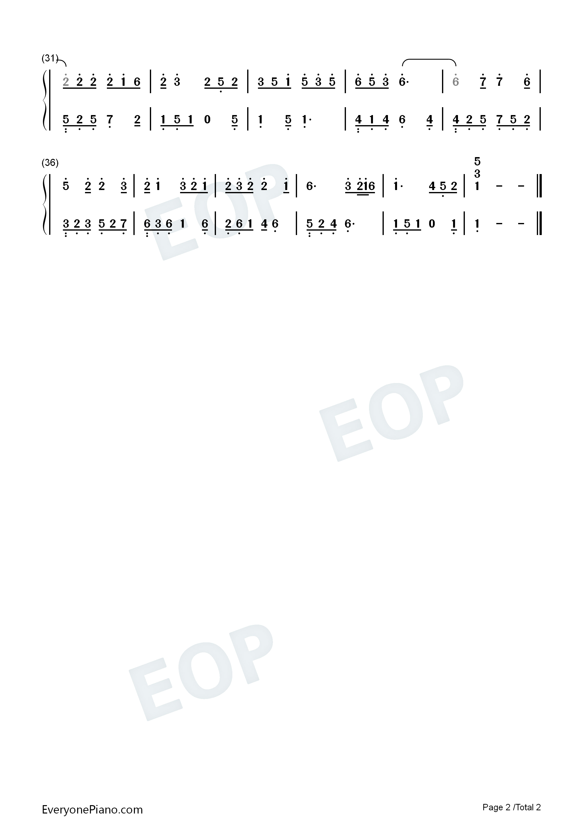 燕归巢钢琴简谱_张靓颖_张杰_许嵩演唱