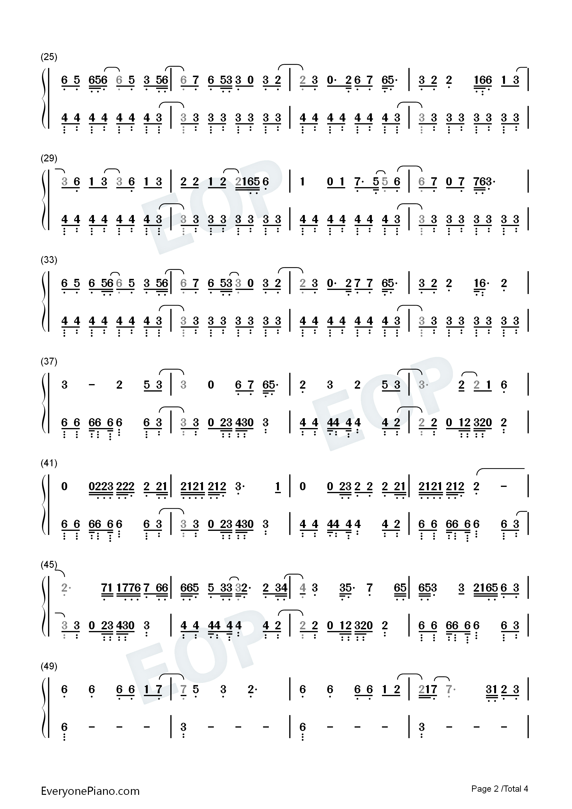 Midnight_Sky钢琴简谱_Miley_Cyrus演唱