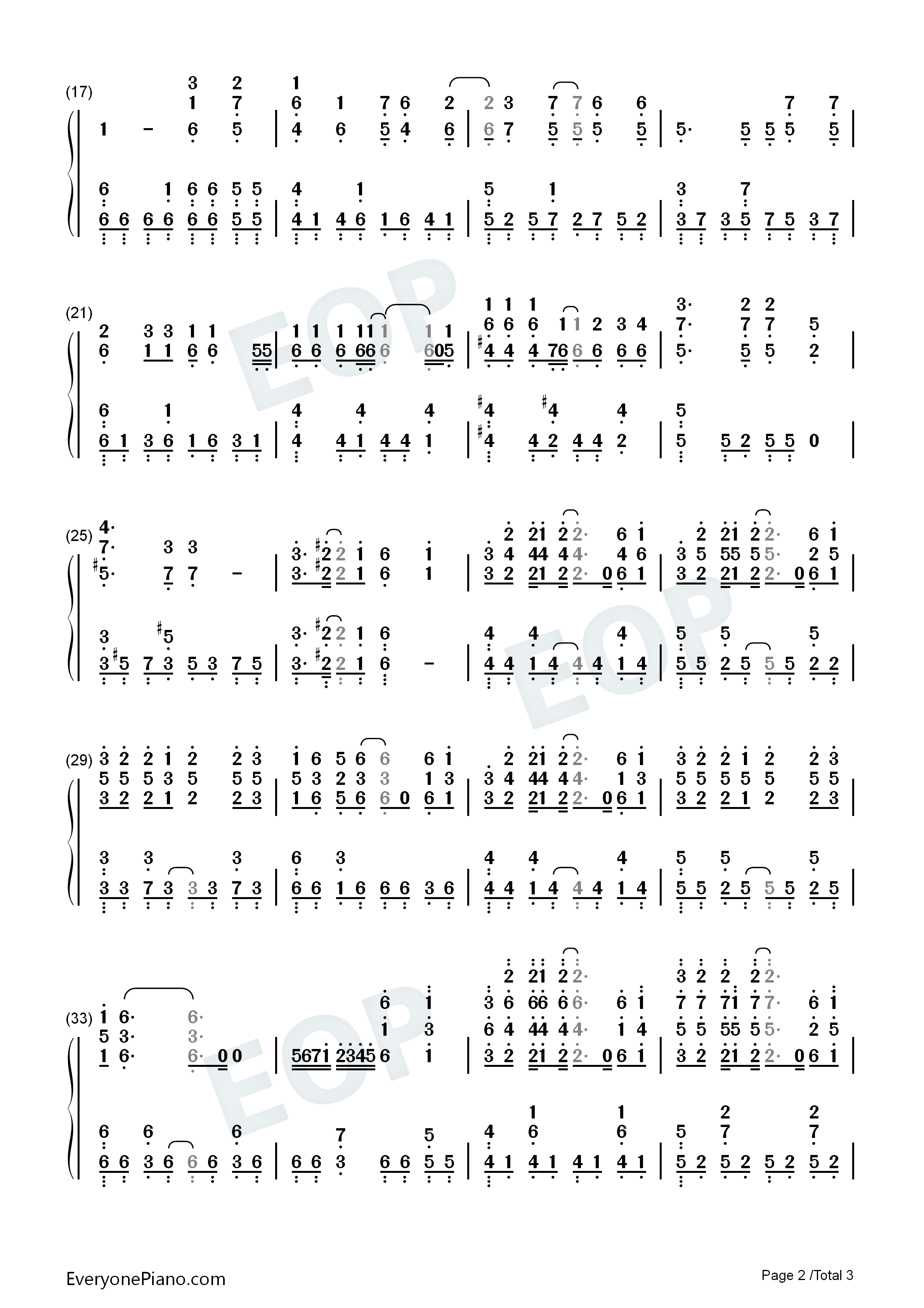 Overlap钢琴简谱_Kimeru演唱