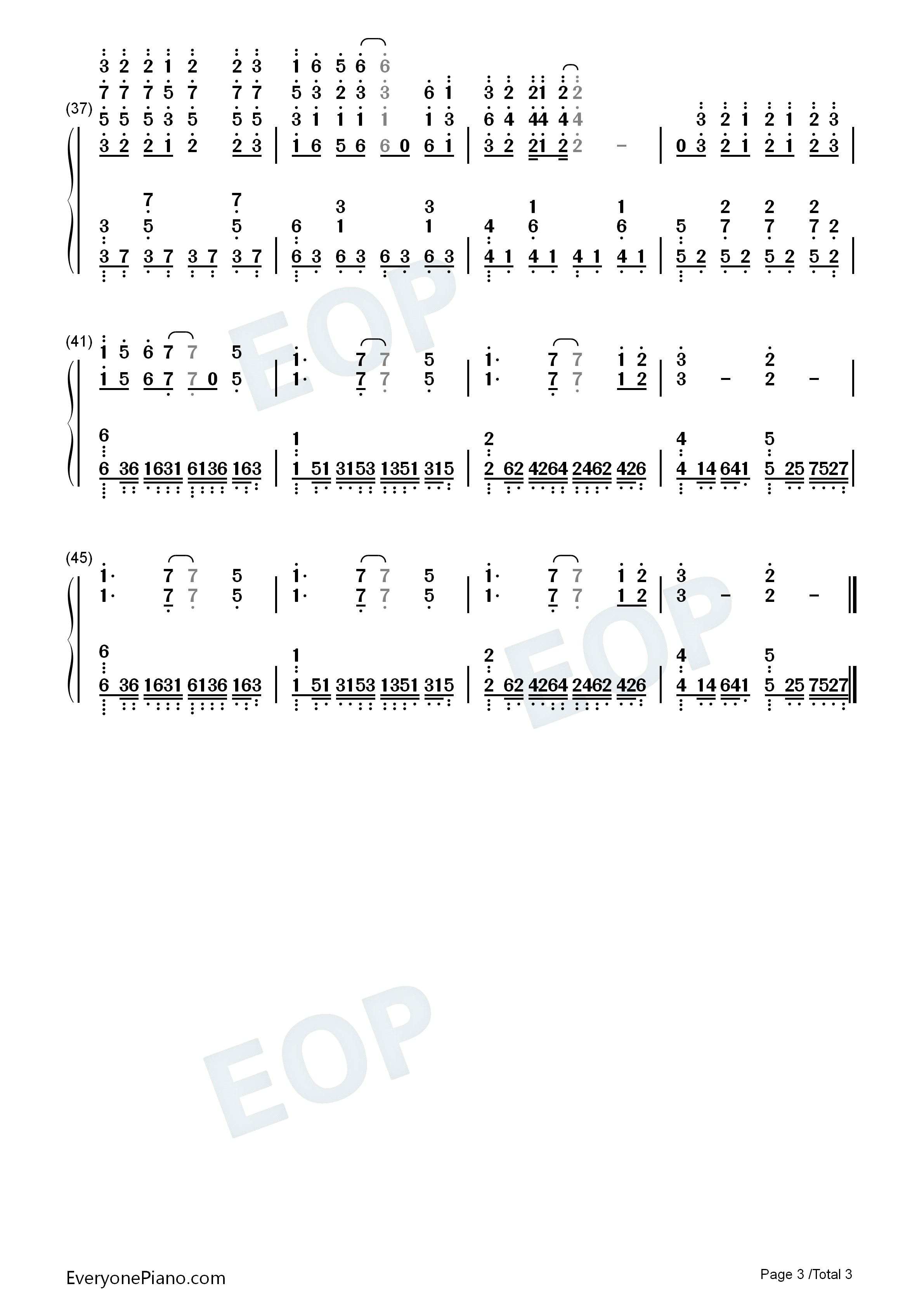 Overlap钢琴简谱_Kimeru演唱