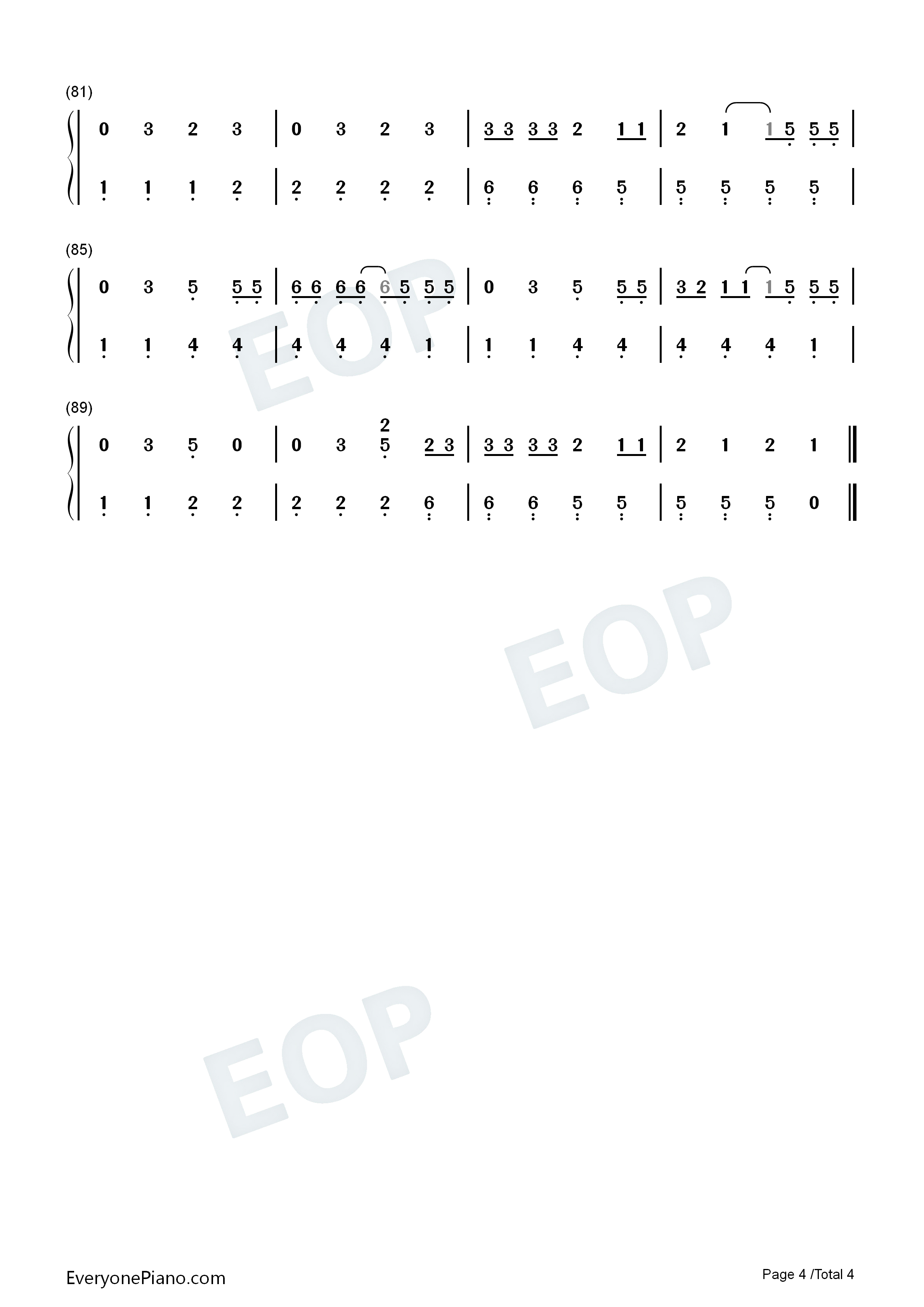 Slow_Dance钢琴简谱_AJ_Mitchell_Ava_Max演唱