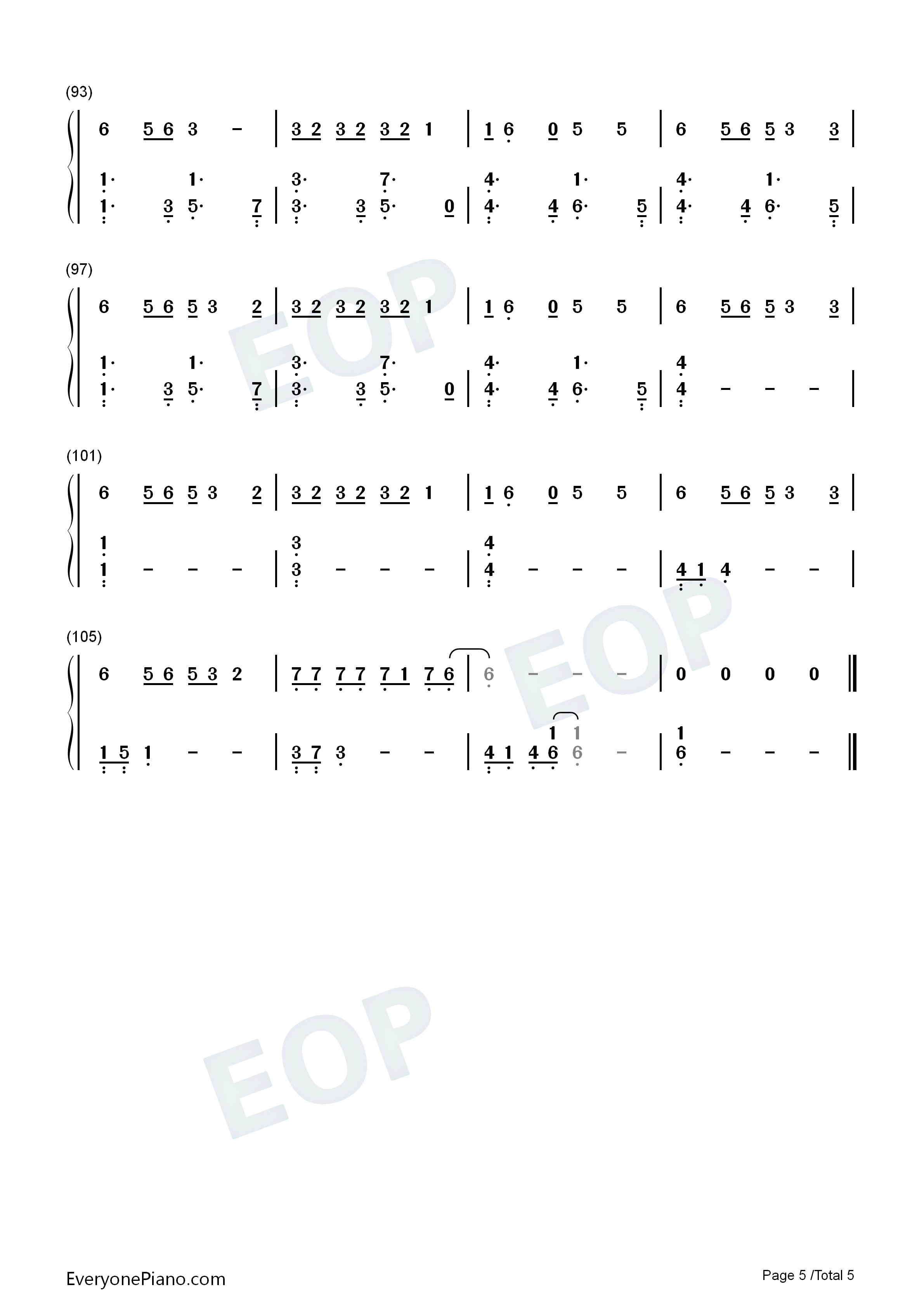 Birthday钢琴简谱_Anne_Marie演唱