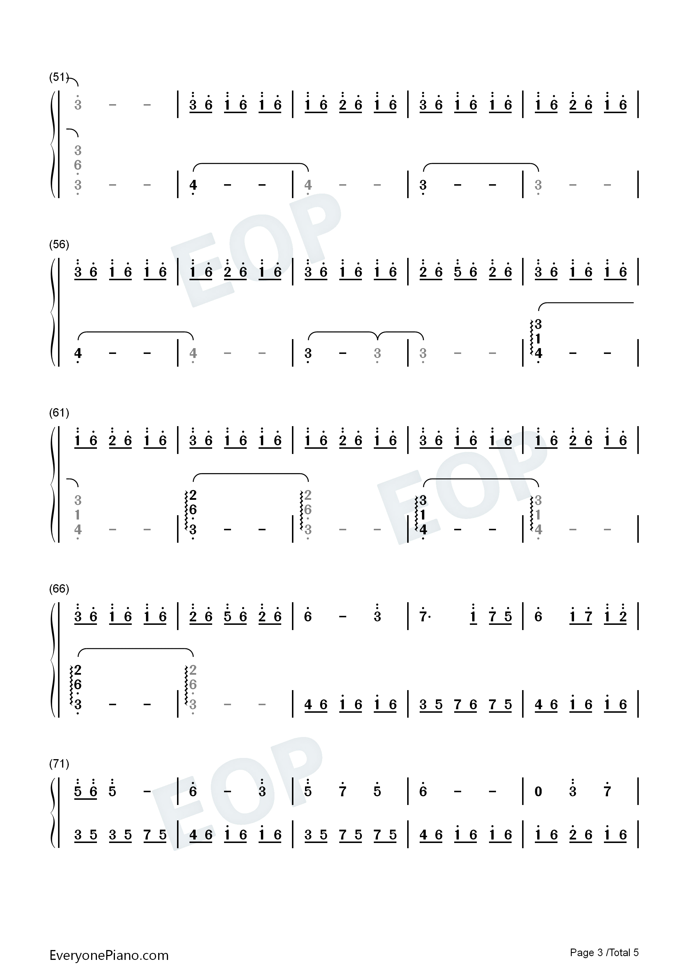 远い空へ钢琴简谱_三轮学演唱