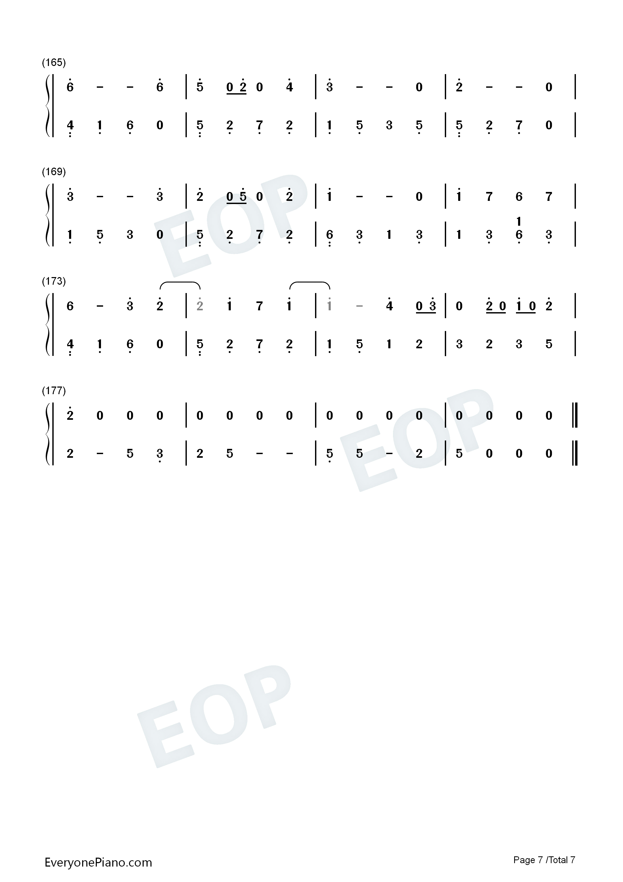 对我来说只有你钢琴简谱_甘雨演唱