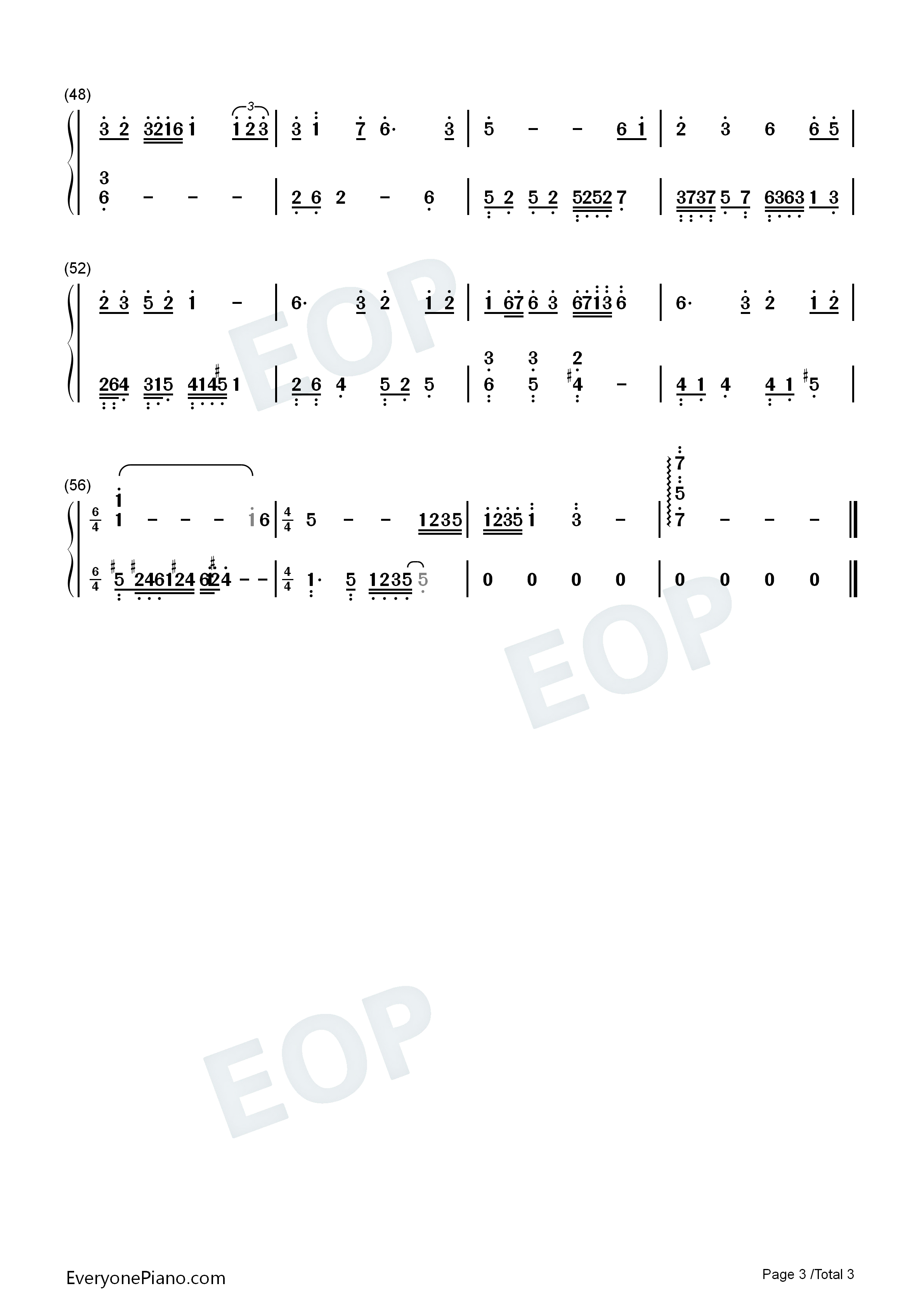 数红钢琴简谱_银临演唱