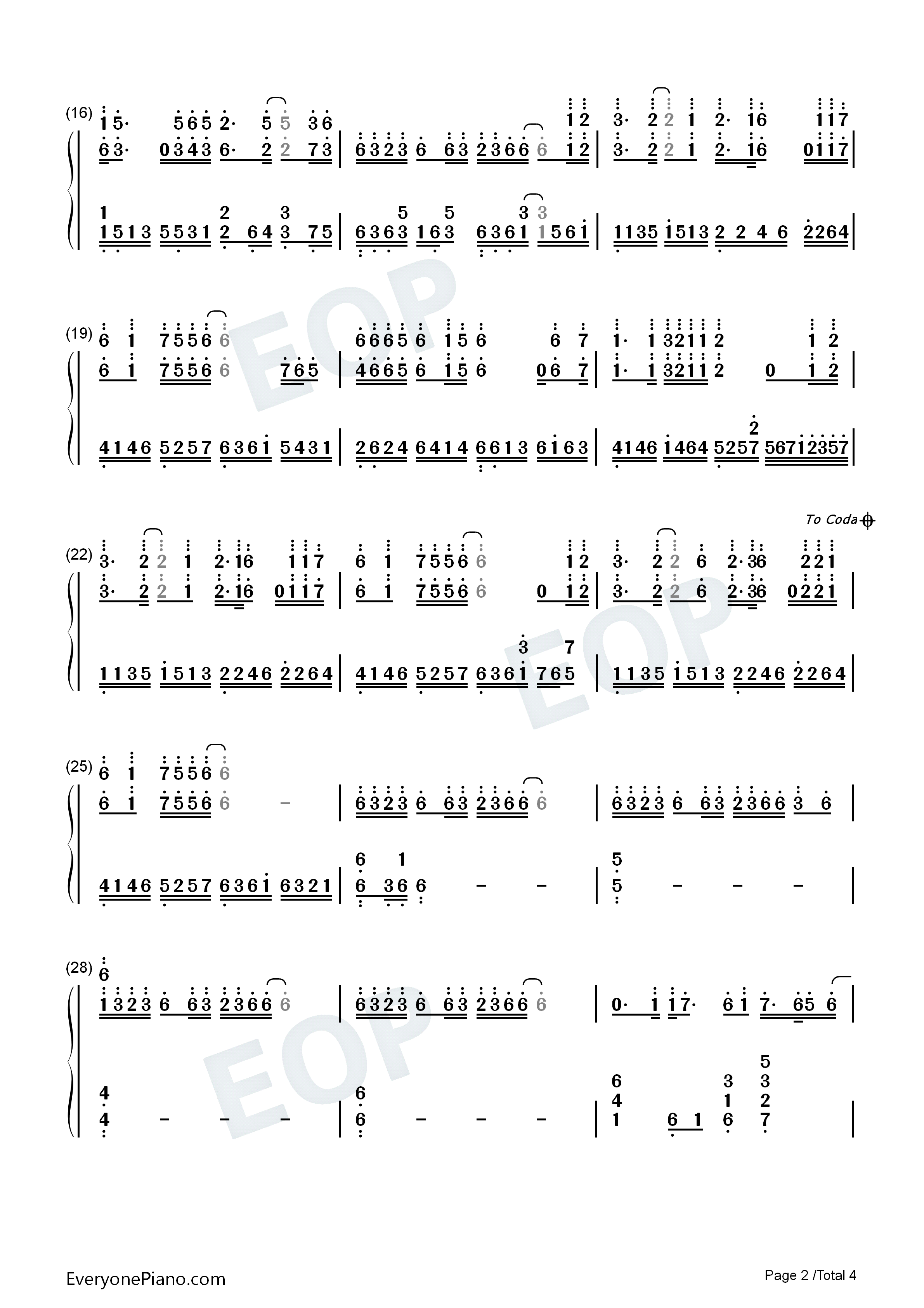 谁的眼泪在飞钢琴简谱_孟庭苇演唱