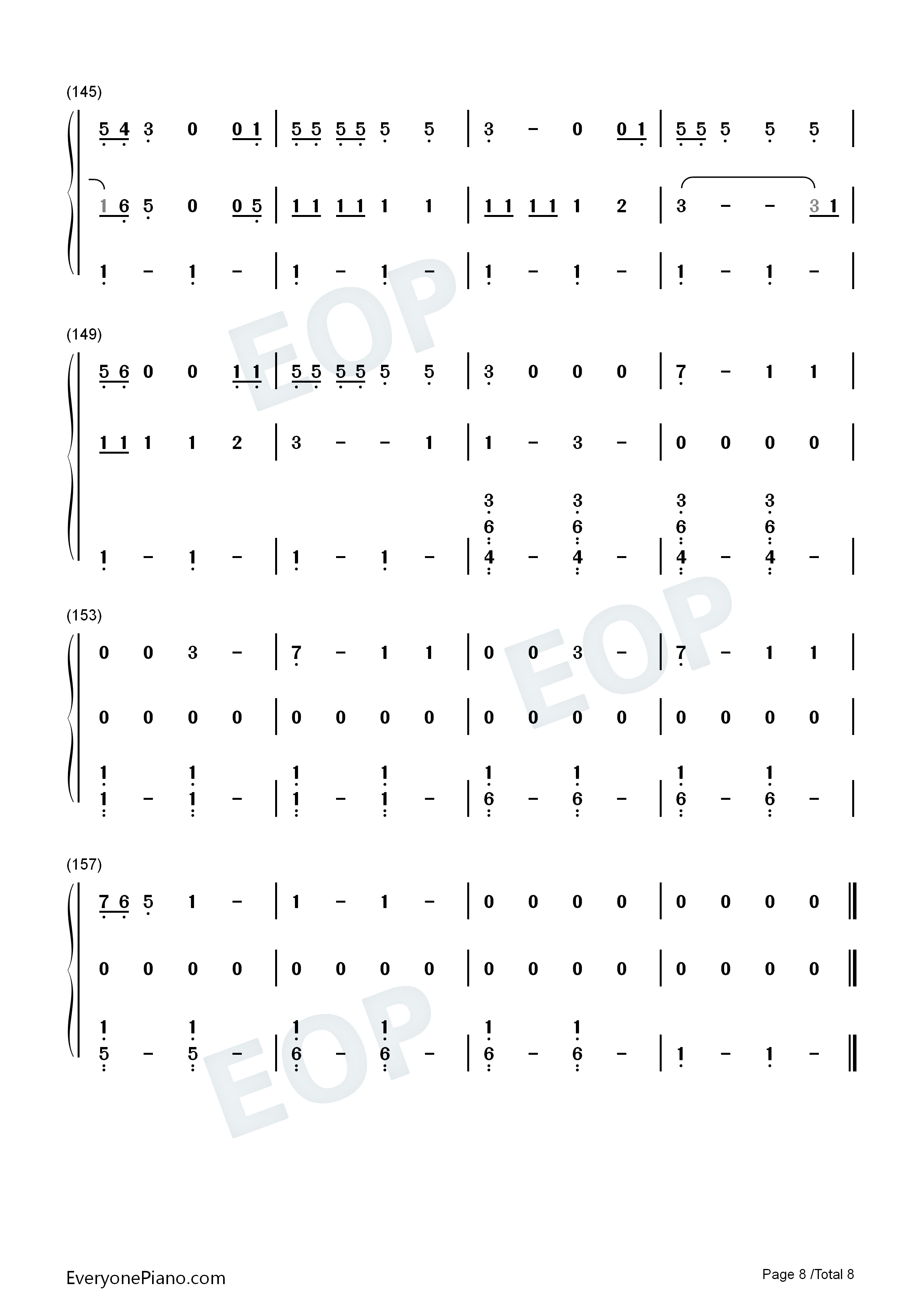 Exile钢琴简谱_Taylor_Swift_Bon_Iver演唱