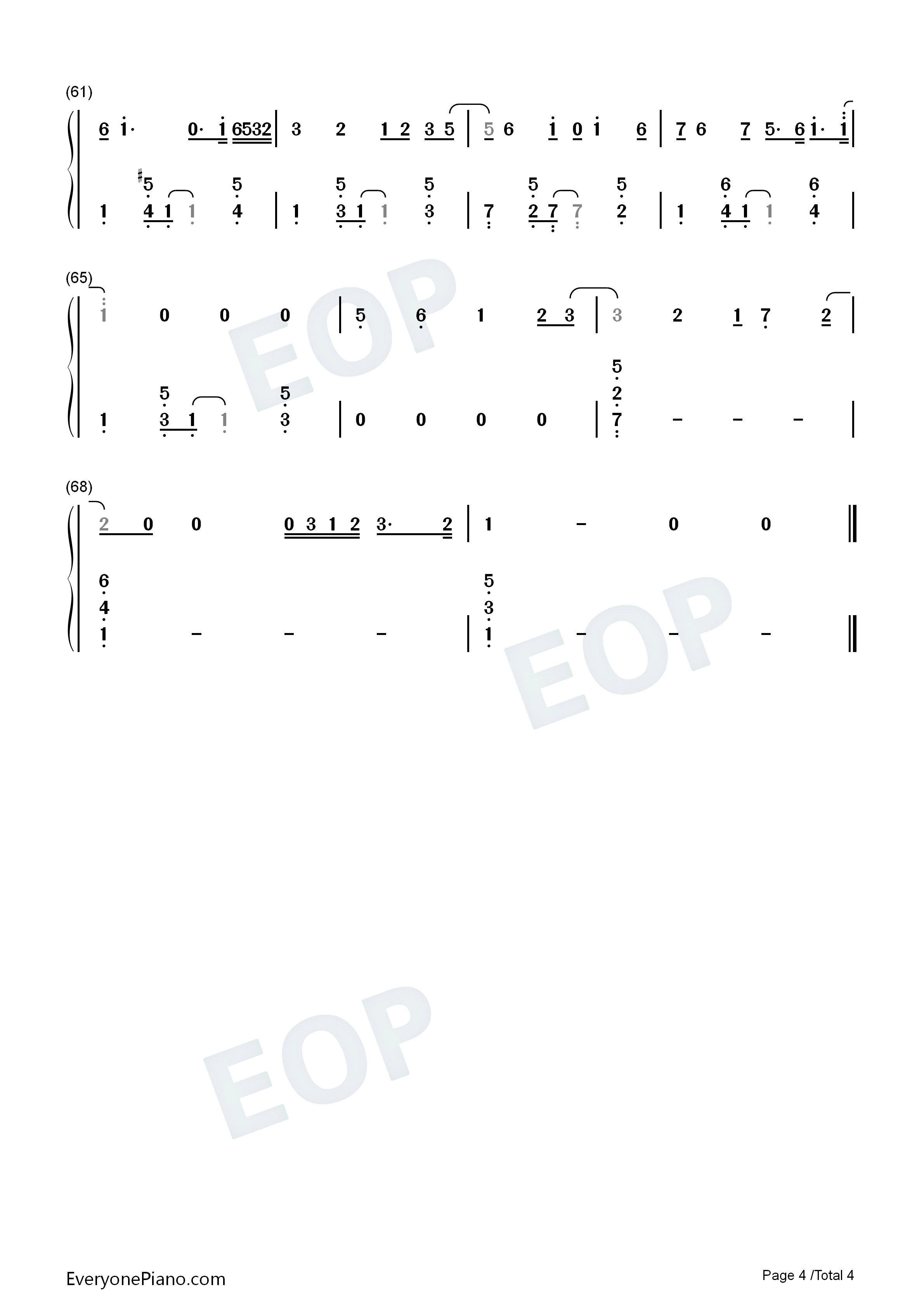 Christmas_Without_You钢琴简谱_Ava_Max演唱