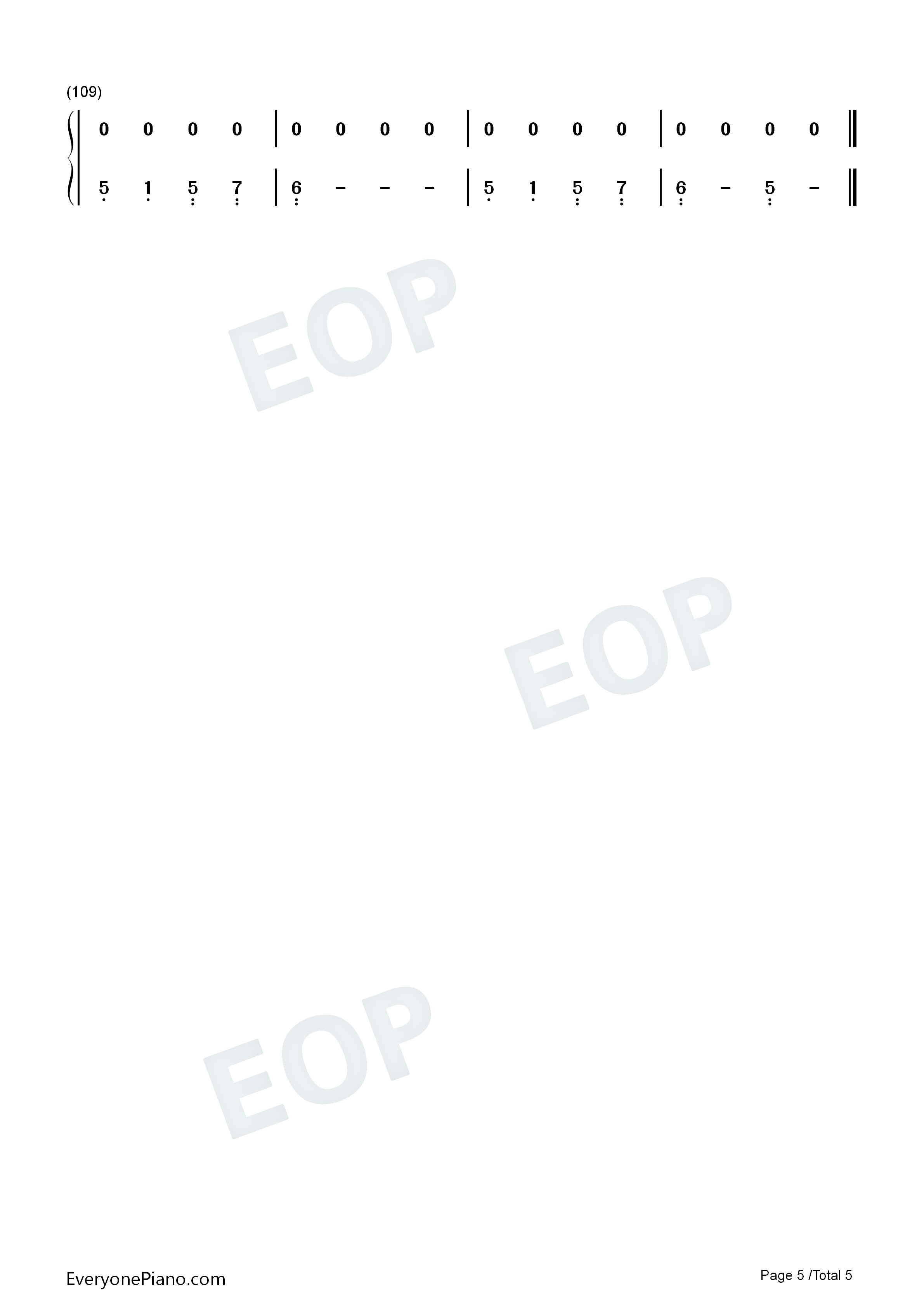 POV钢琴简谱_Ariana_Grande演唱