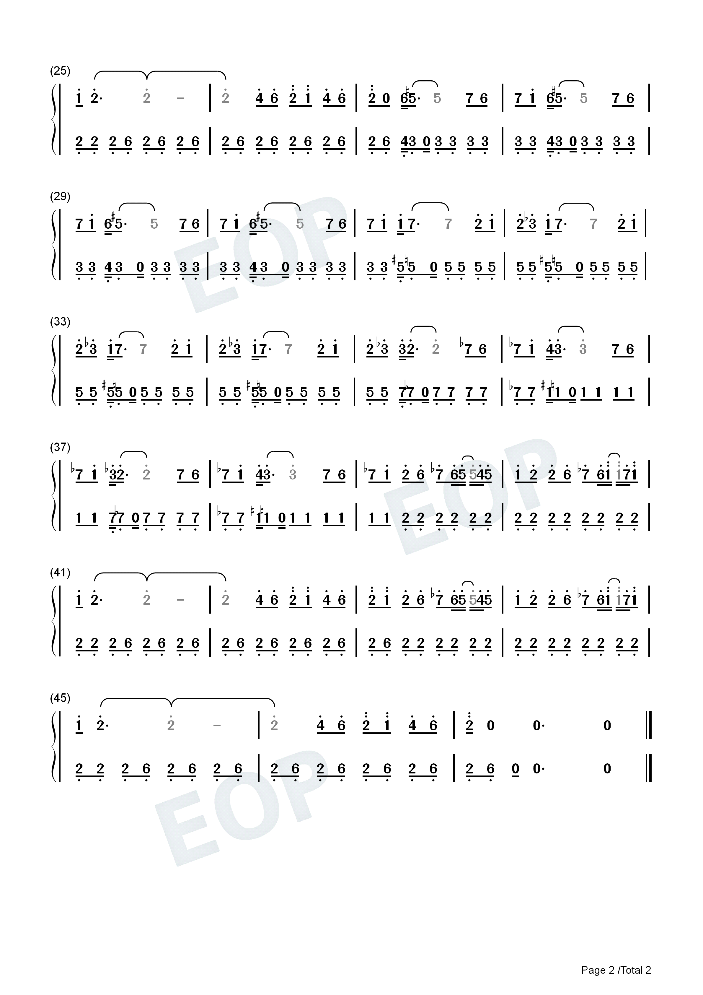 魂斗罗第五关背景音乐钢琴简谱_Konami演唱