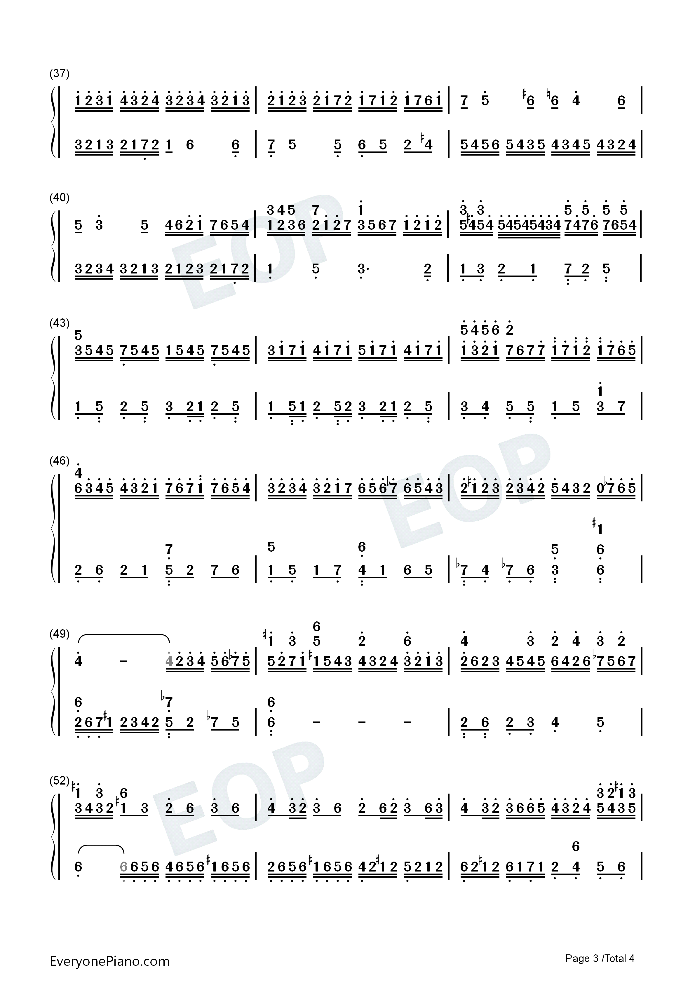 巴赫の赋格作品第578首钢琴简谱_巴赫演唱