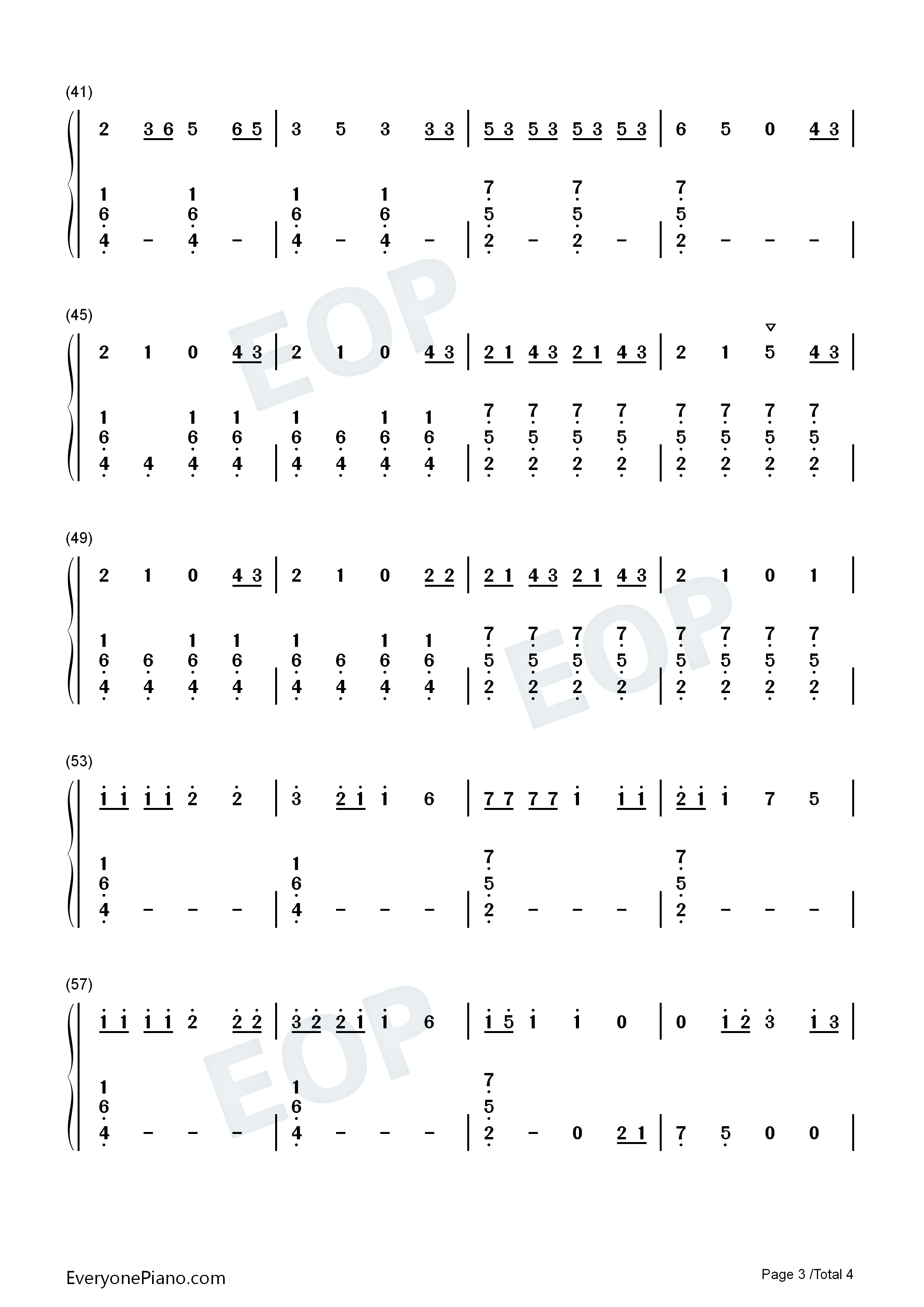 Just_Like_Magic钢琴简谱_Ariana_Grande演唱