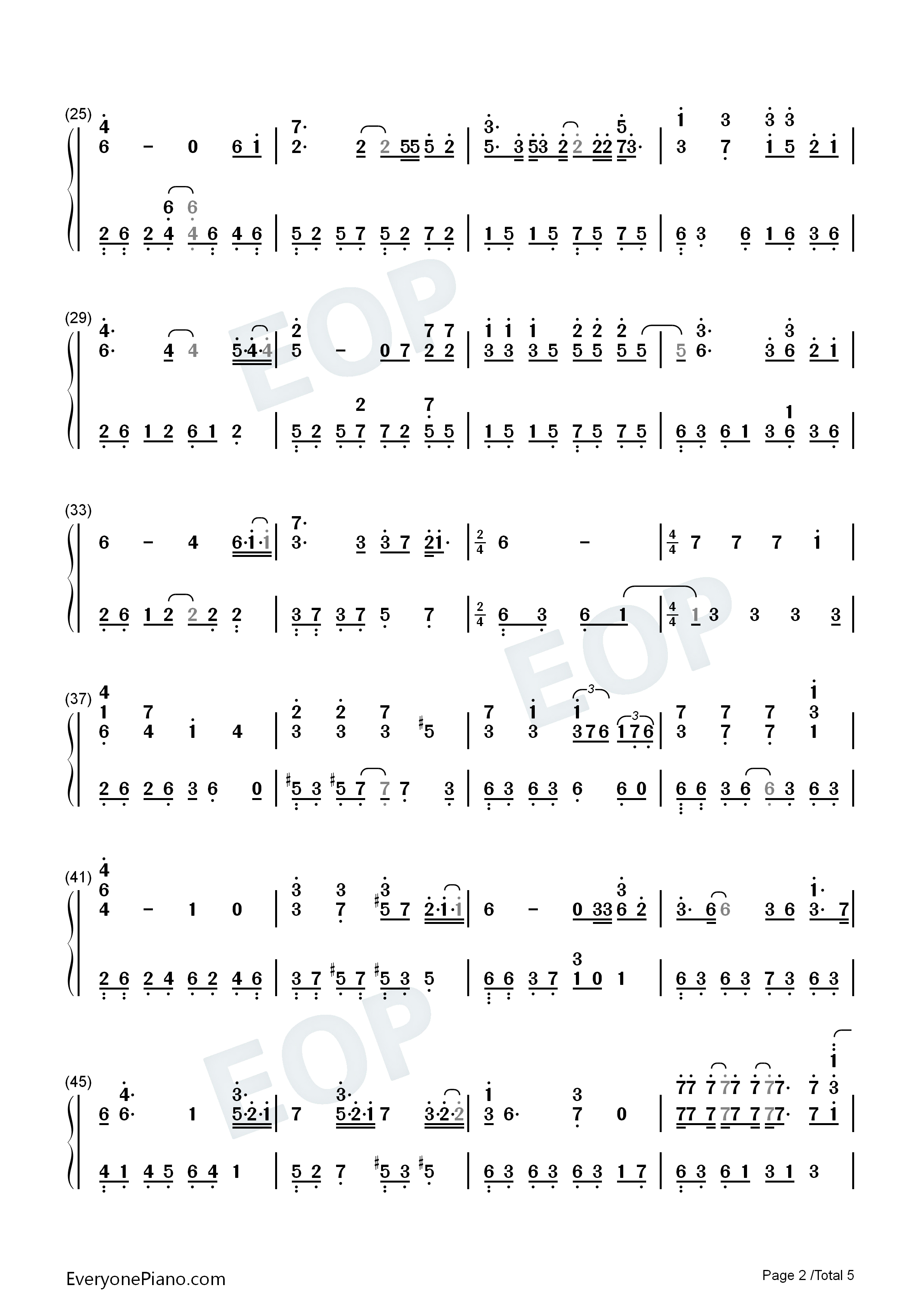 离开的那一些钢琴简谱_林俊杰演唱