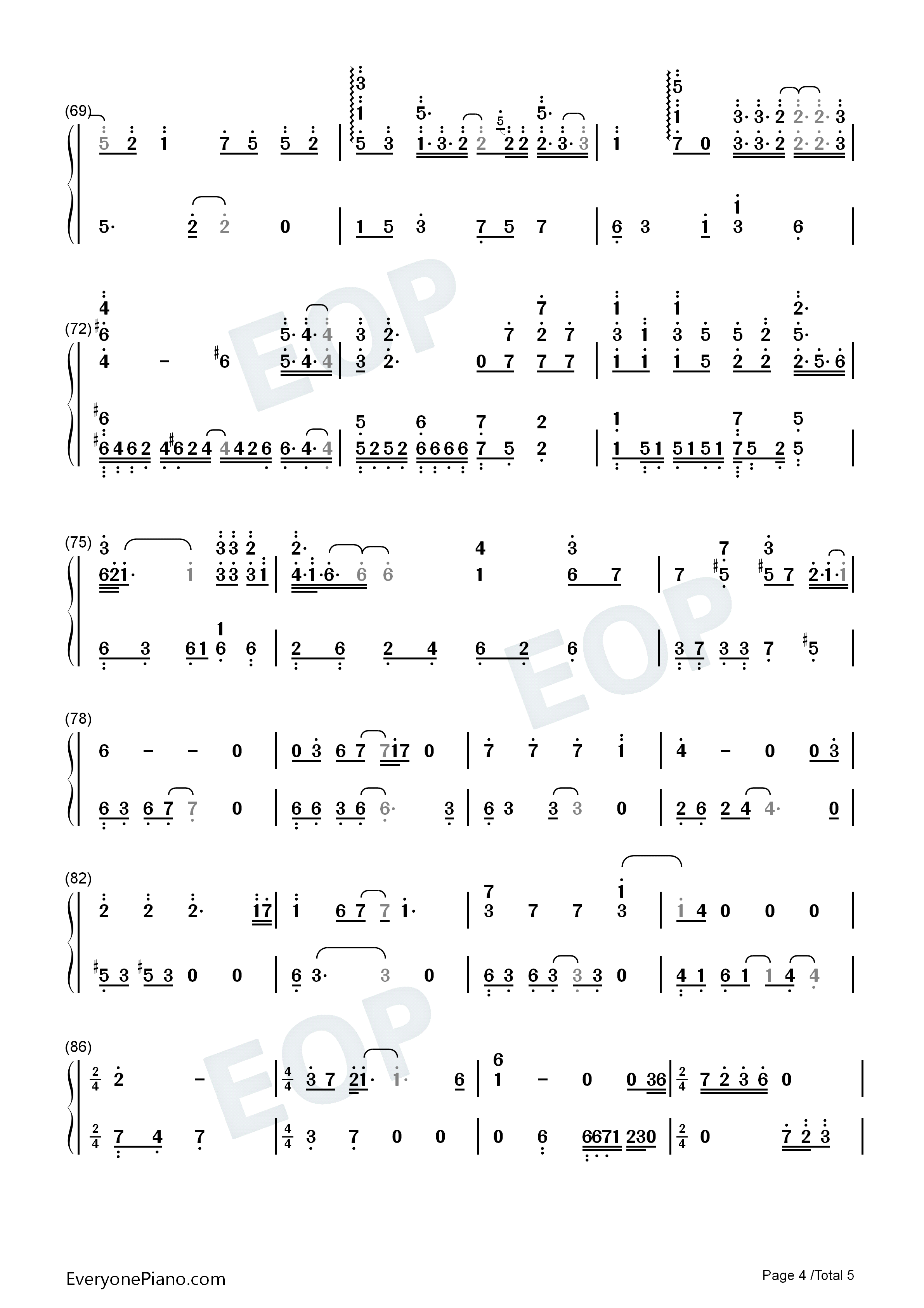 离开的那一些钢琴简谱_林俊杰演唱