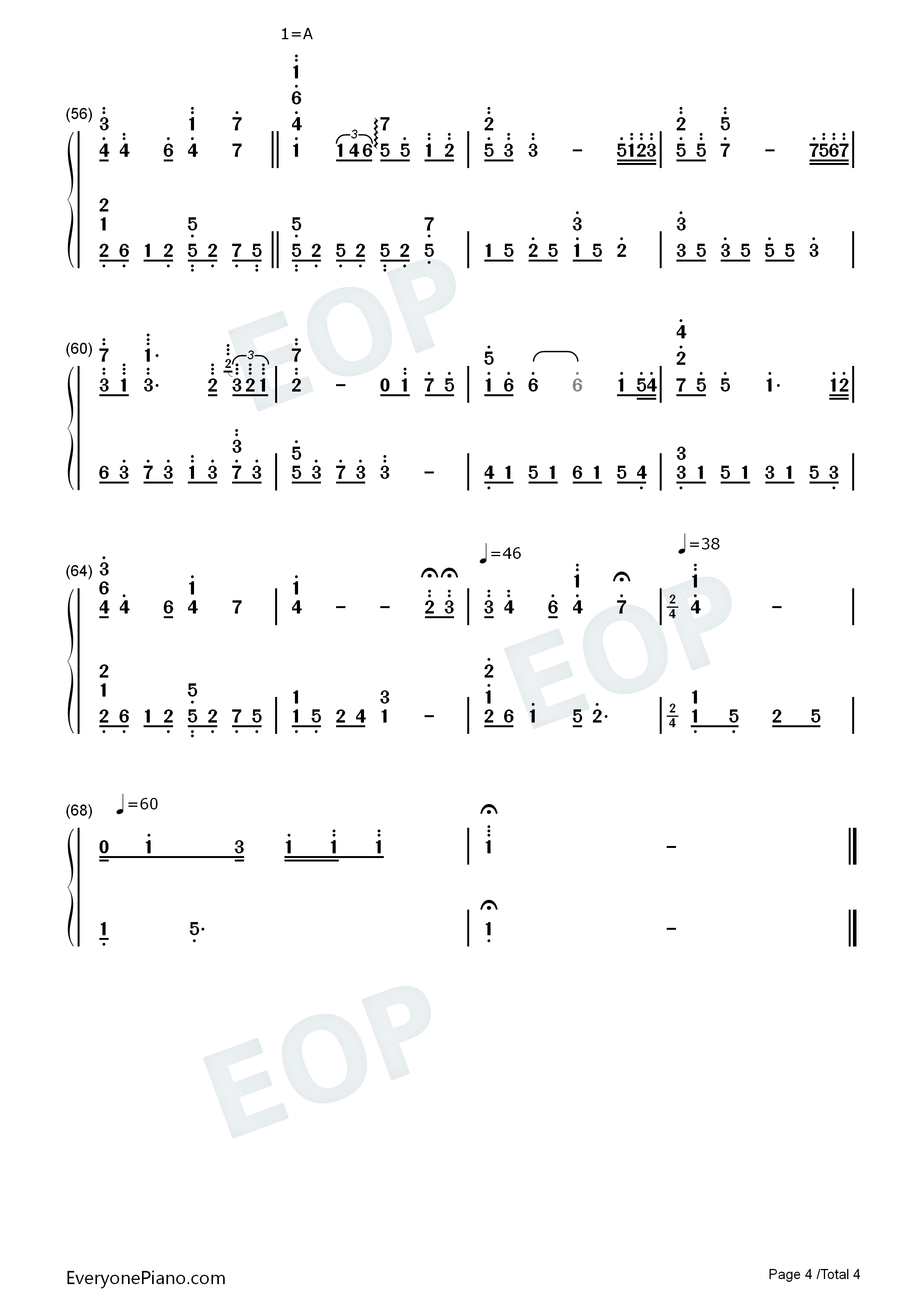 Kiss_The_Rain原版钢琴简谱_李闰珉__Yiruma演唱