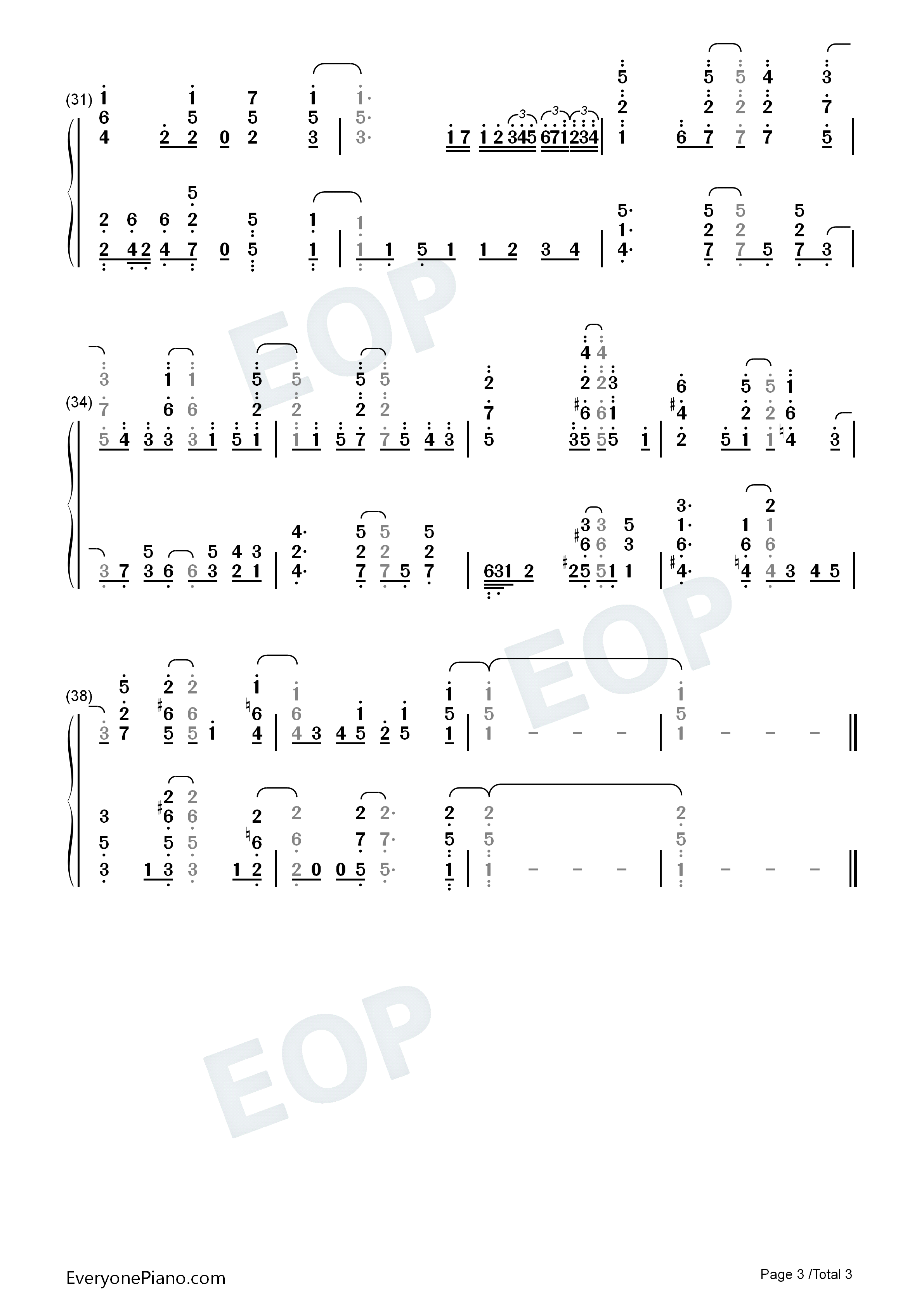 ココロノック钢琴简谱_YuNi演唱