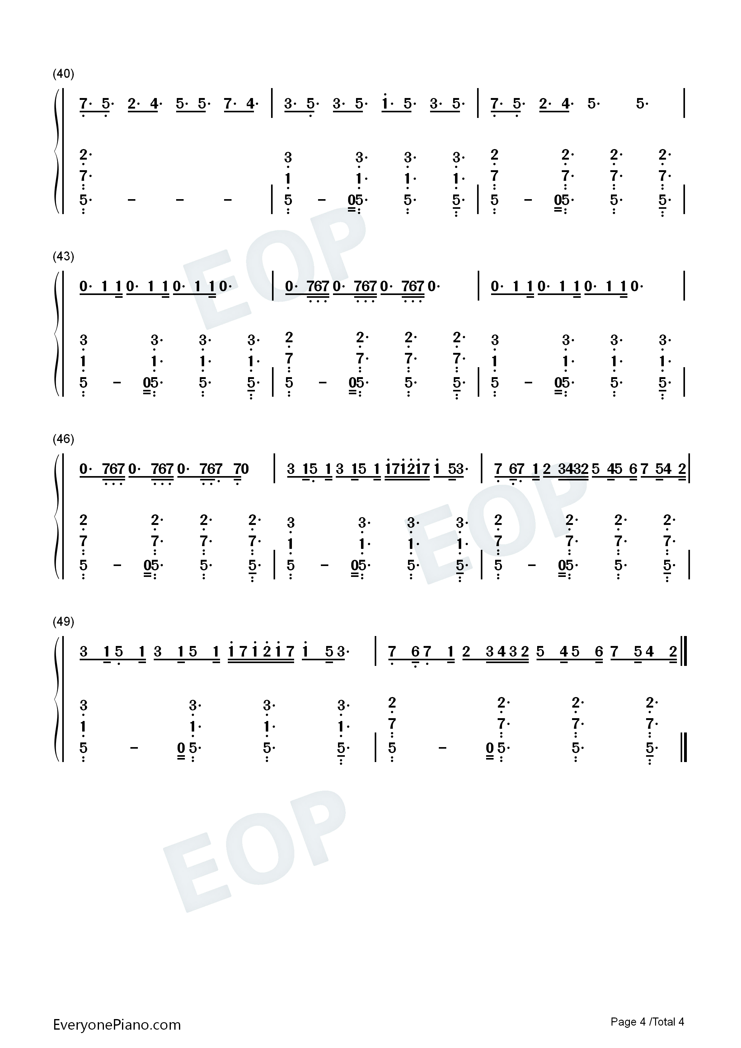 Krabby_Step钢琴简谱_Swae_Lee_Tyga_Lil_Mosey演唱