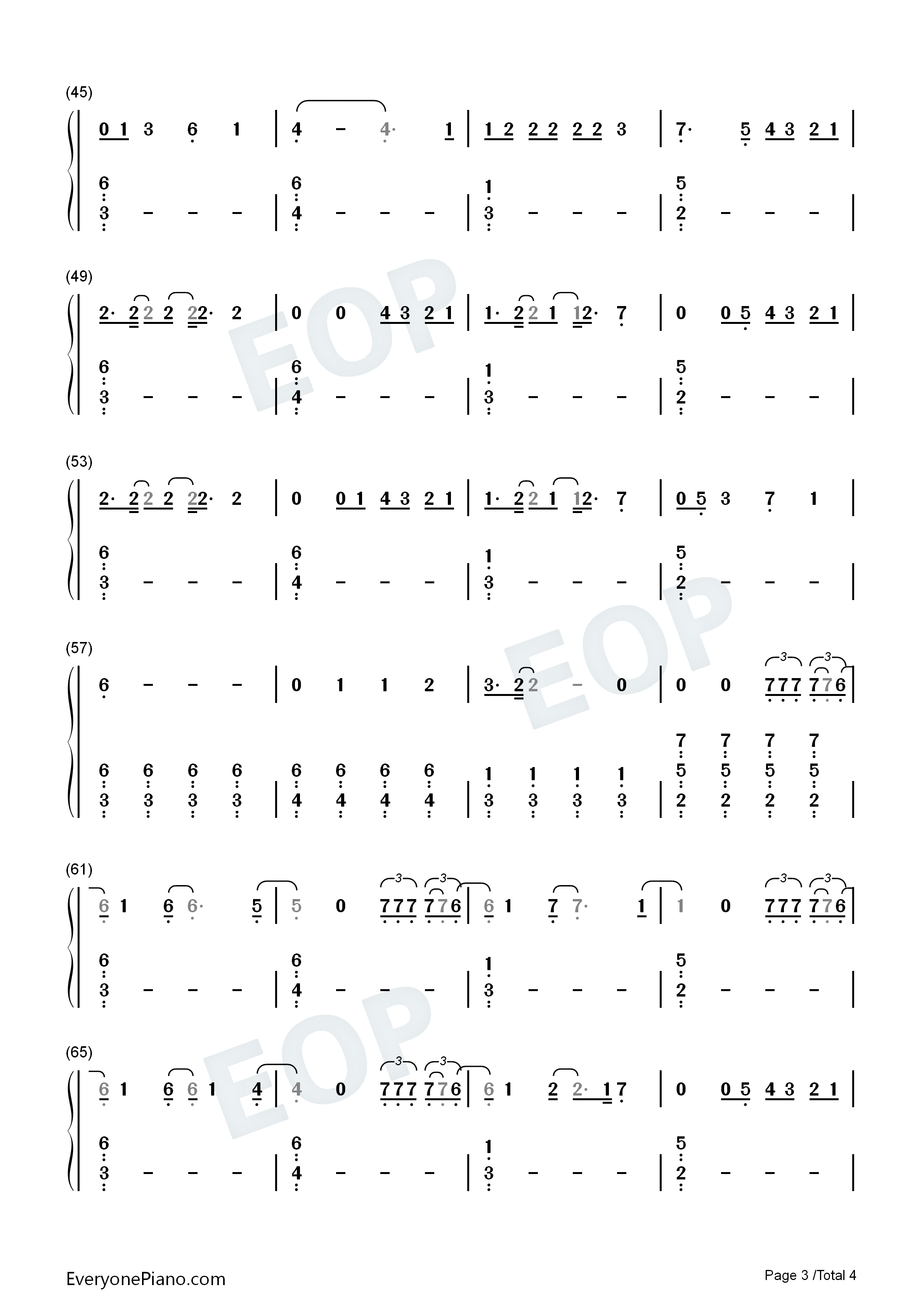 You_Broke_Me_First钢琴简谱_Tate_McRae演唱