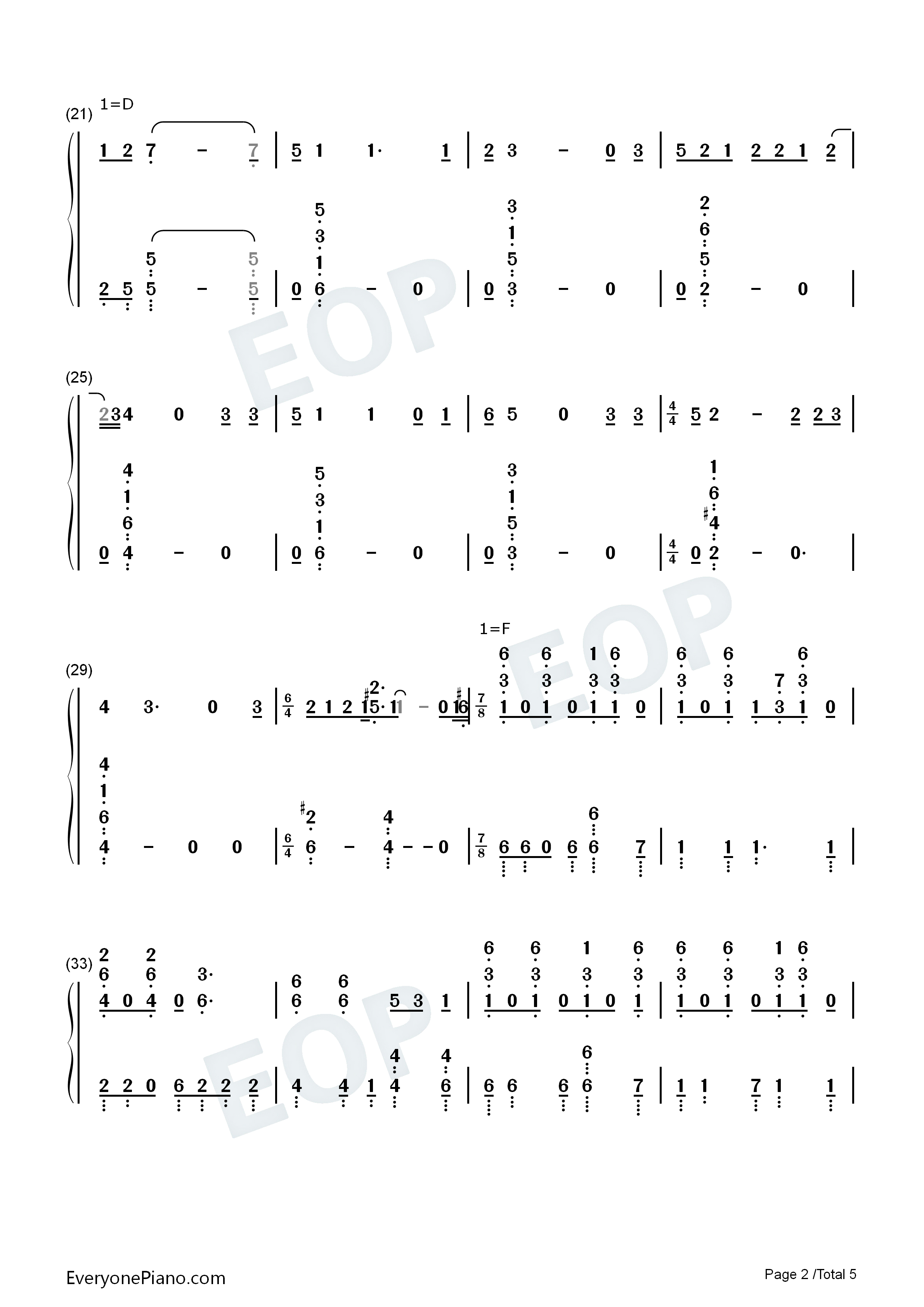 Monster钢琴简谱_Elsa演唱
