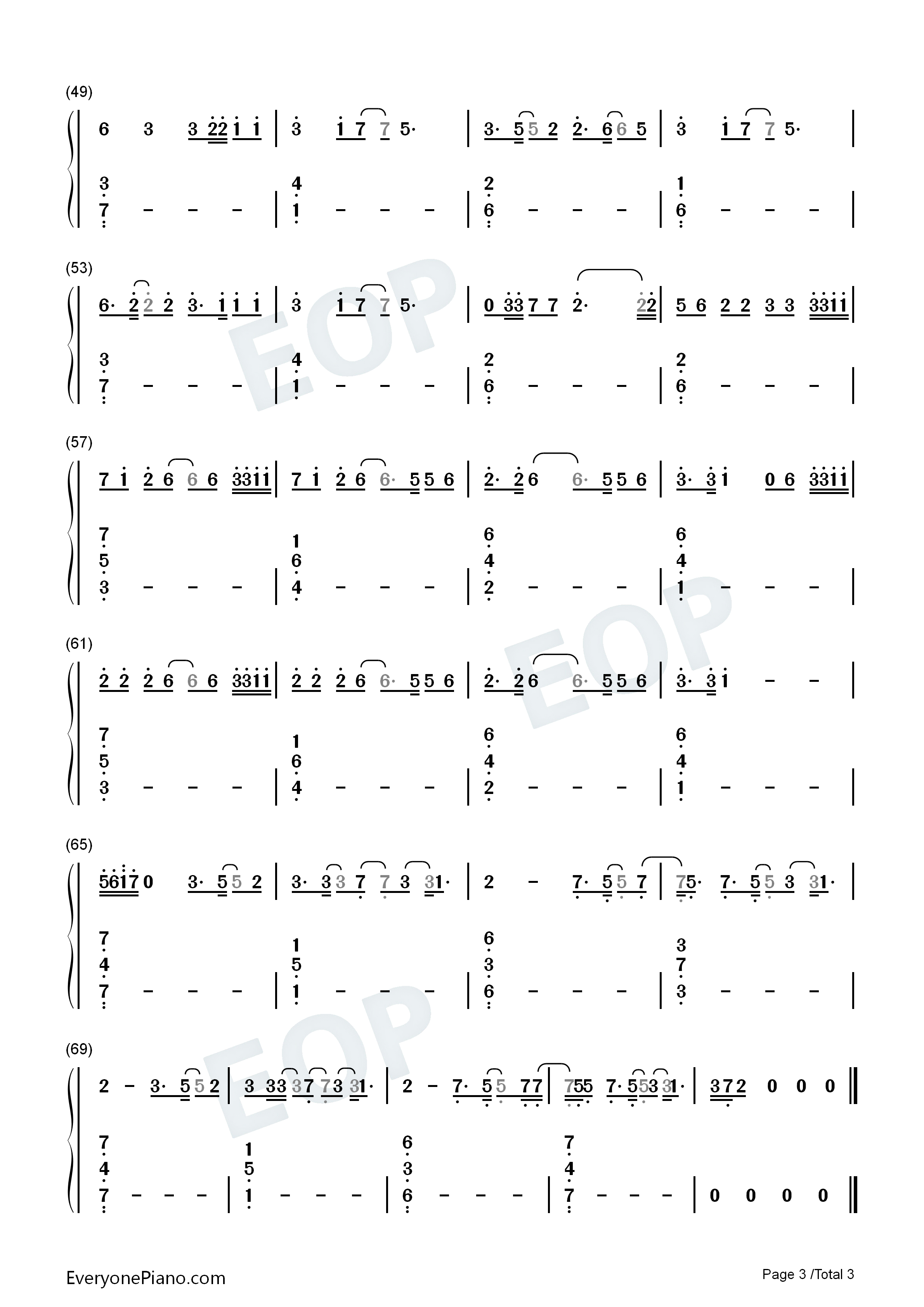 No_Idea钢琴简谱_Don_Toliver演唱