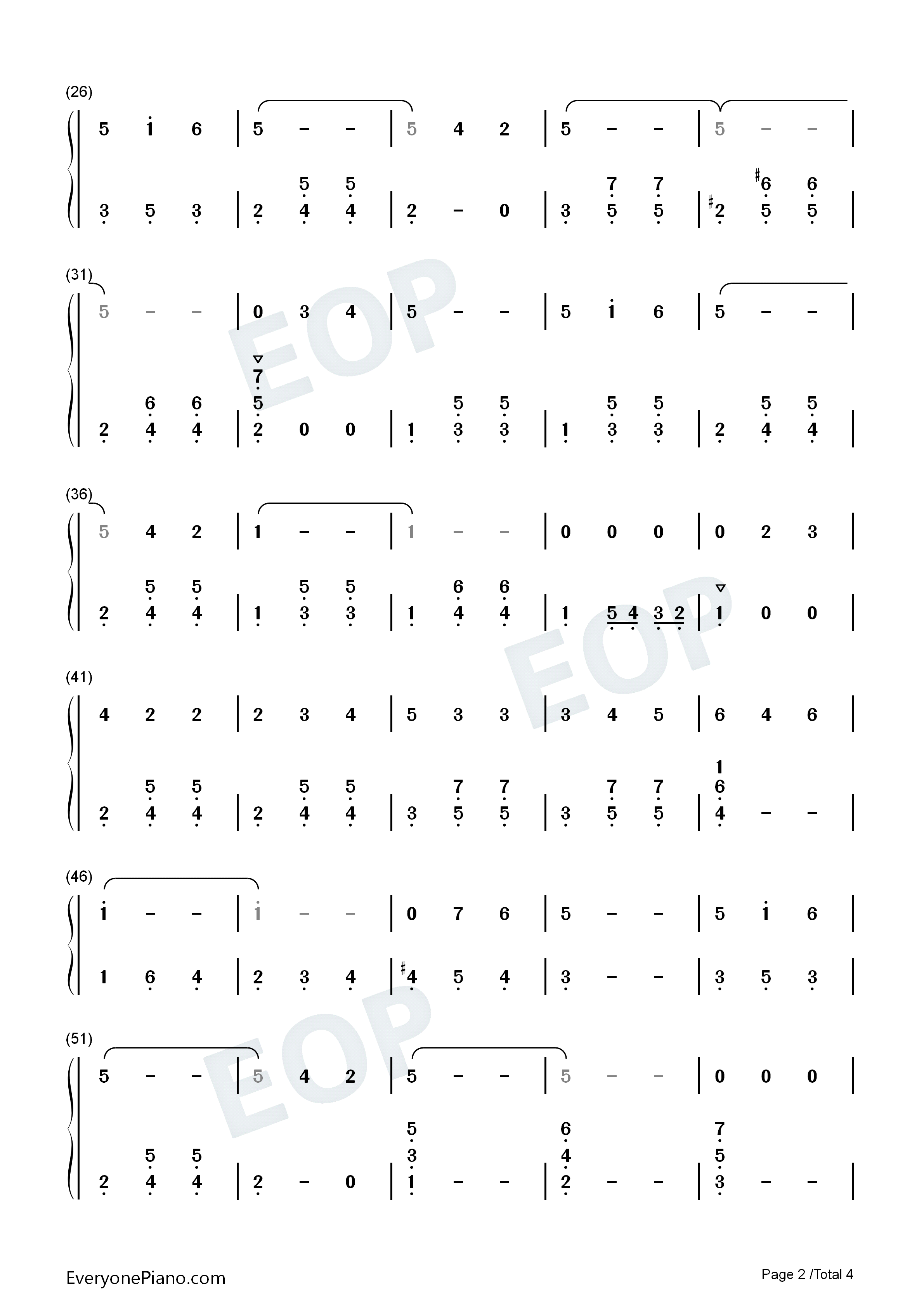 Its_the_Most_Wonderful_Time_of_the_Year钢琴简谱_Andy_Williams演唱