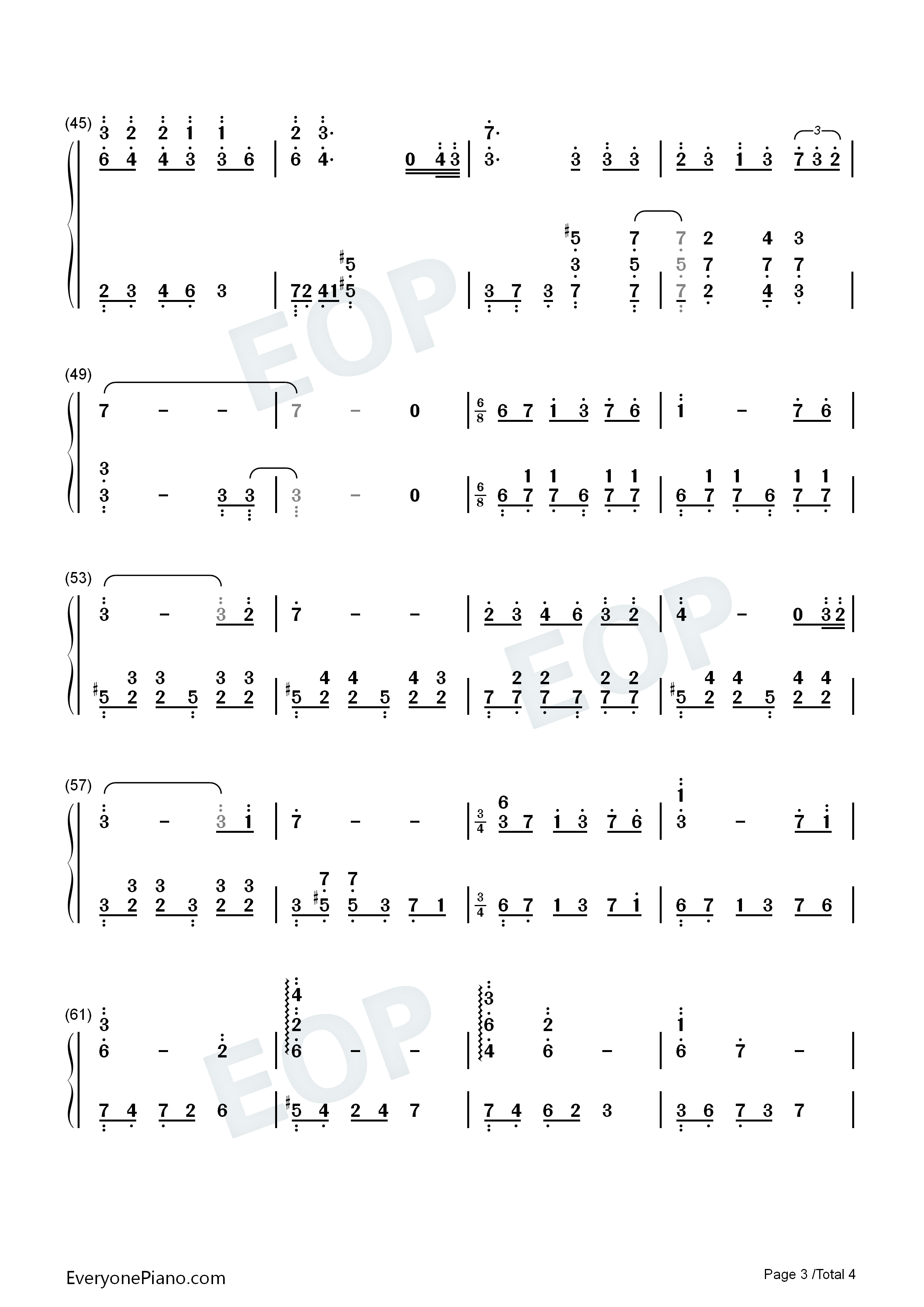扰人清梦钢琴简谱_石进演唱