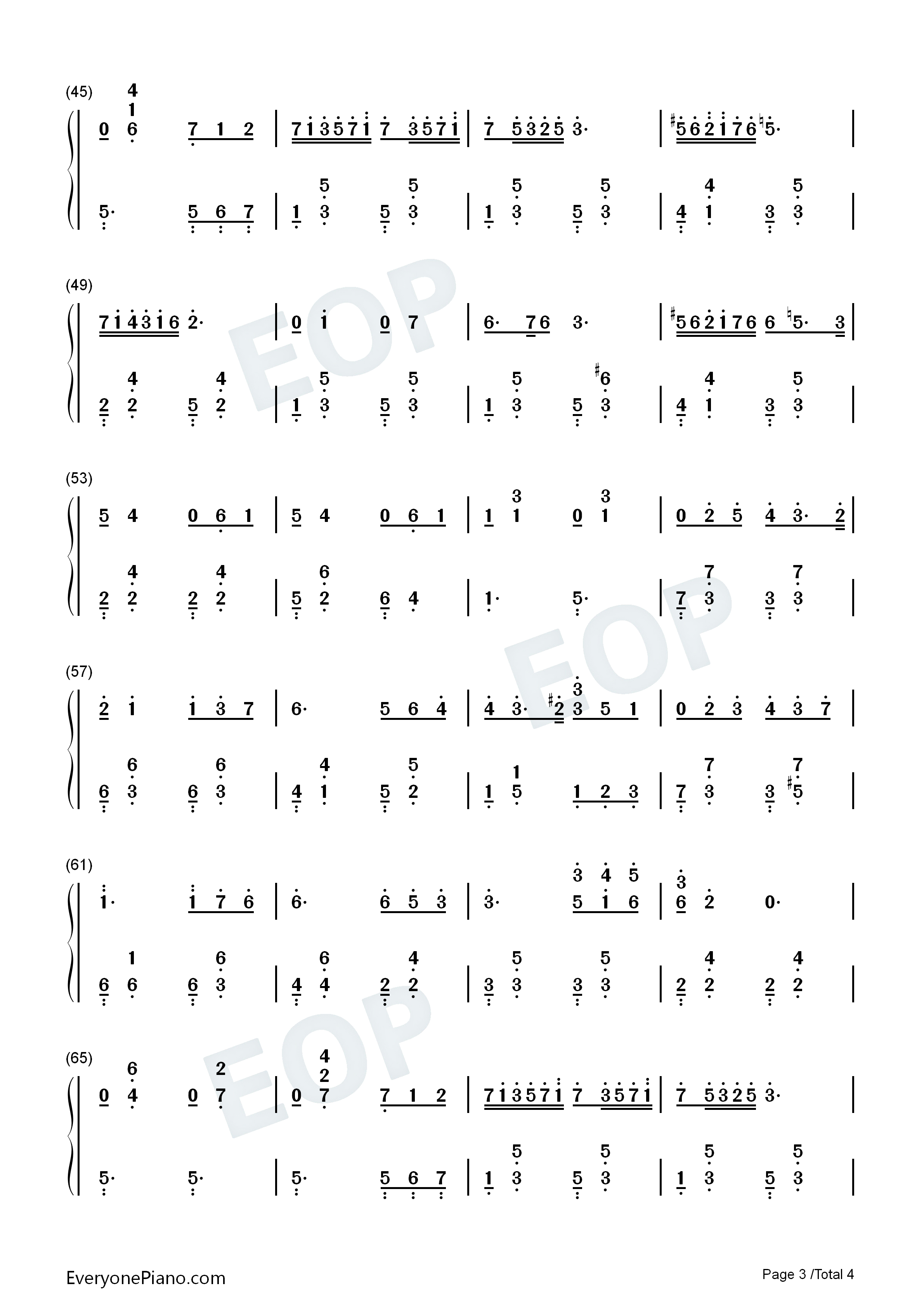 阳光舞甜橙钢琴简谱_李欣芸演唱