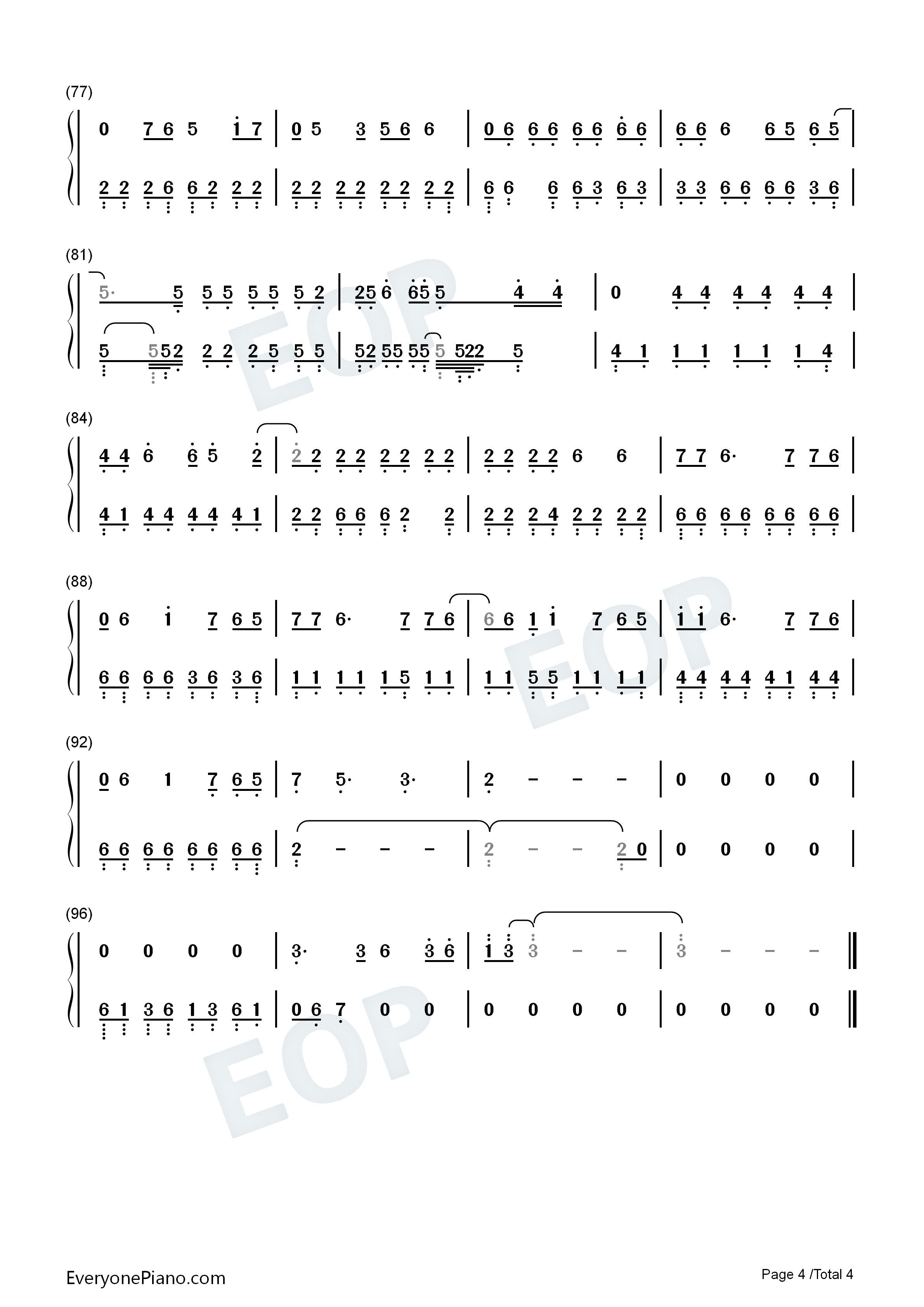 Prisoner钢琴简谱_Miley_Cyrus_Dua_Lipa演唱