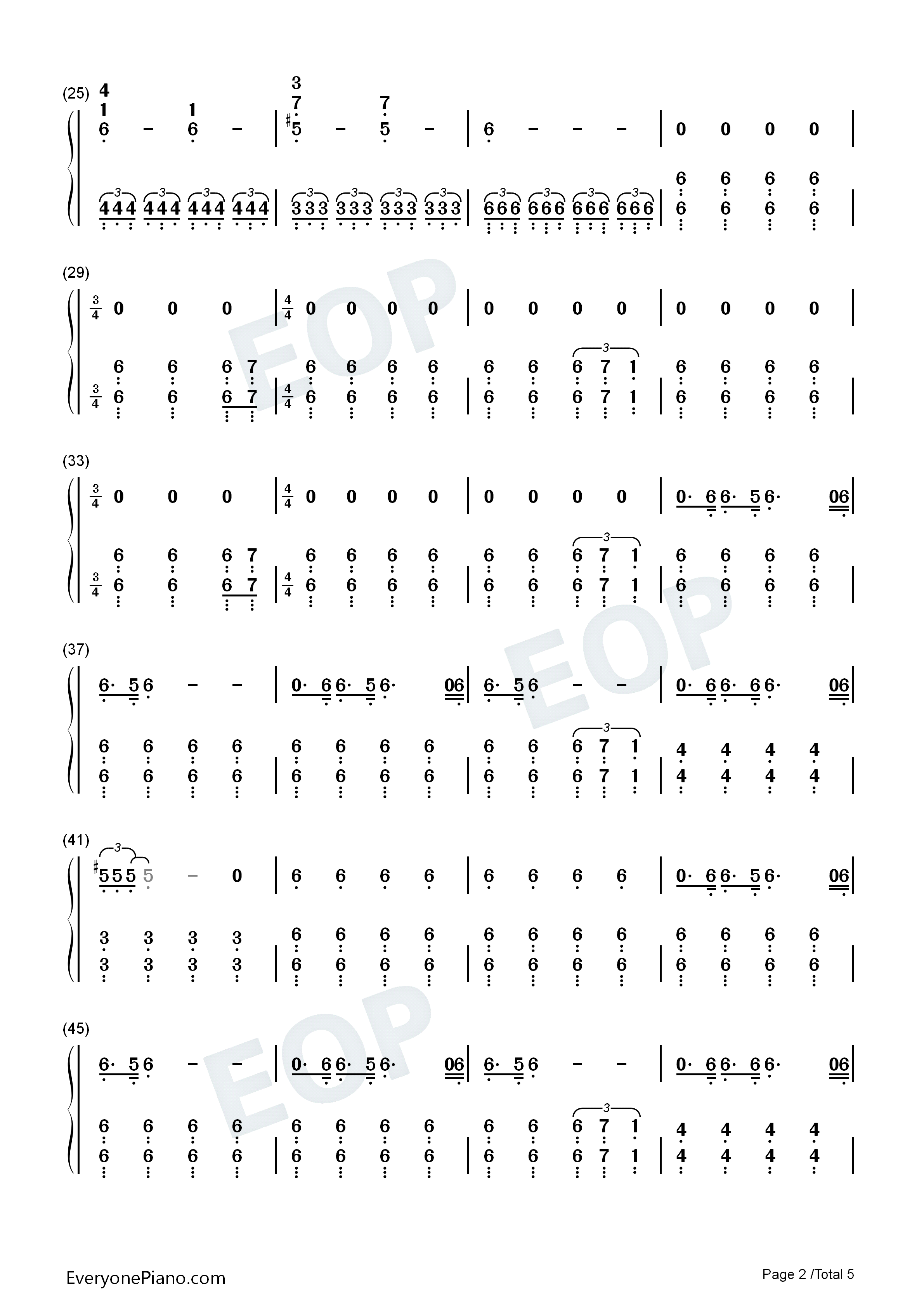 Phobia钢琴简谱_Nothing_But_Thieves演唱