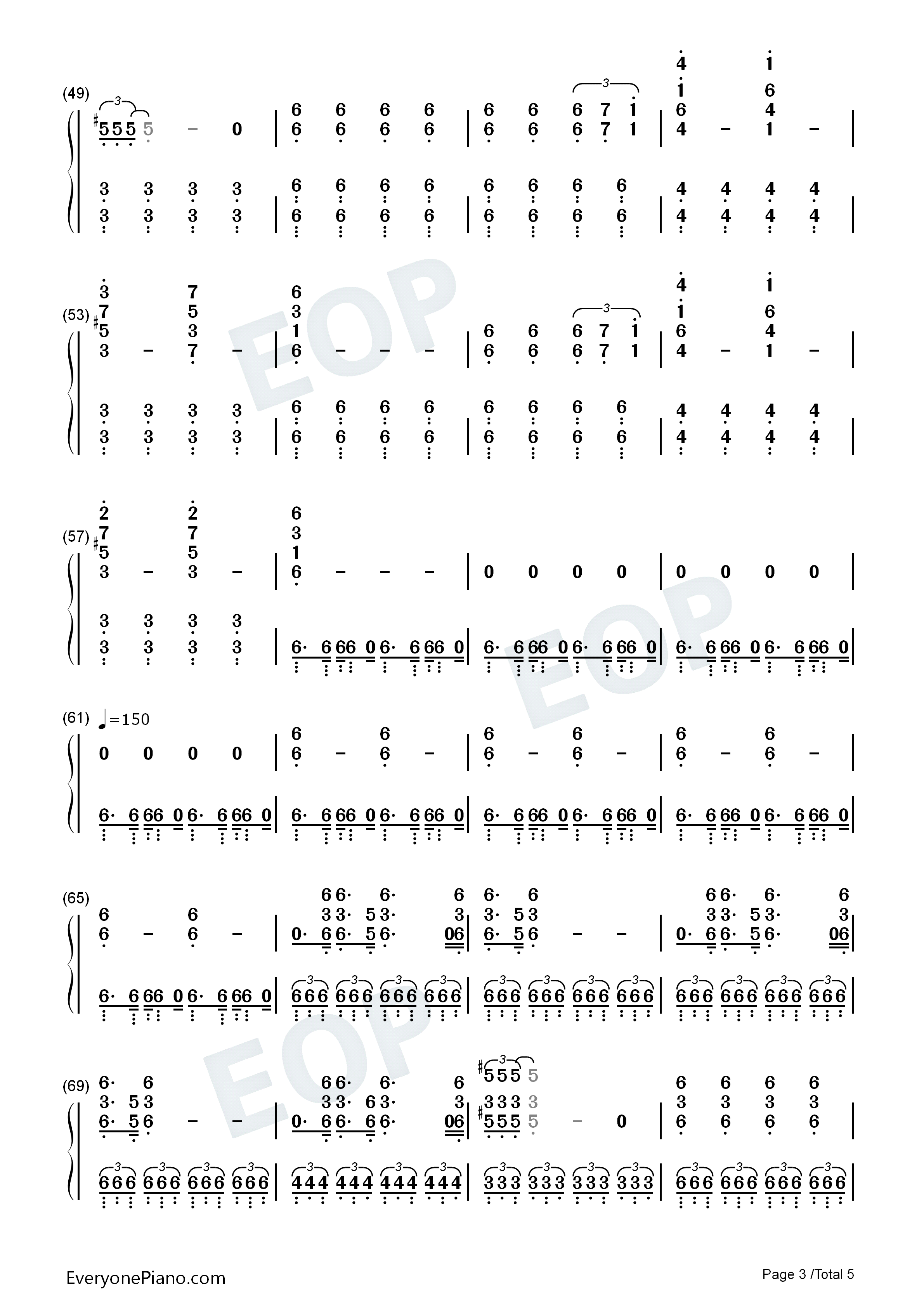 Phobia钢琴简谱_Nothing_But_Thieves演唱