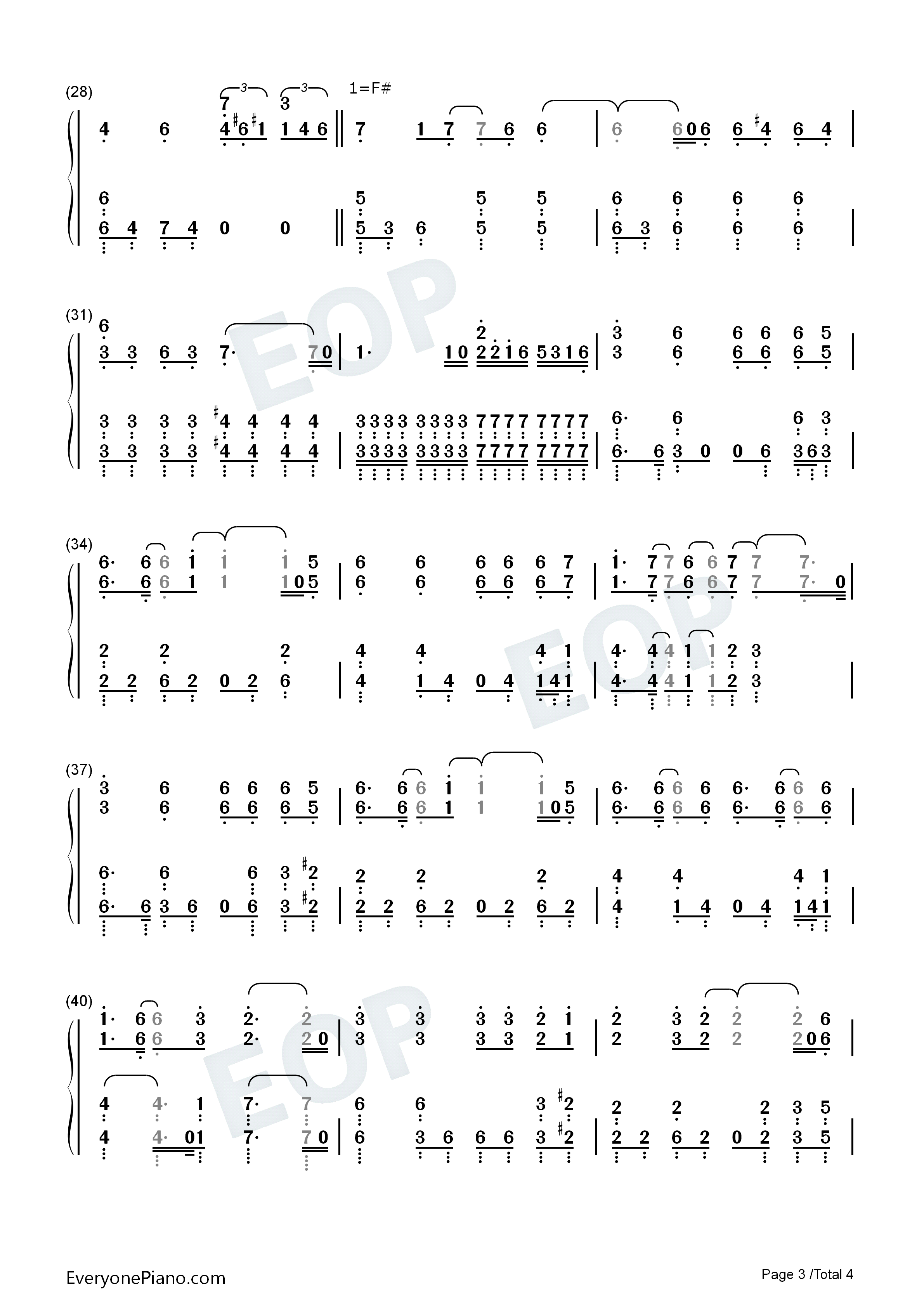 Decent_Black钢琴简谱_水桥香织演唱