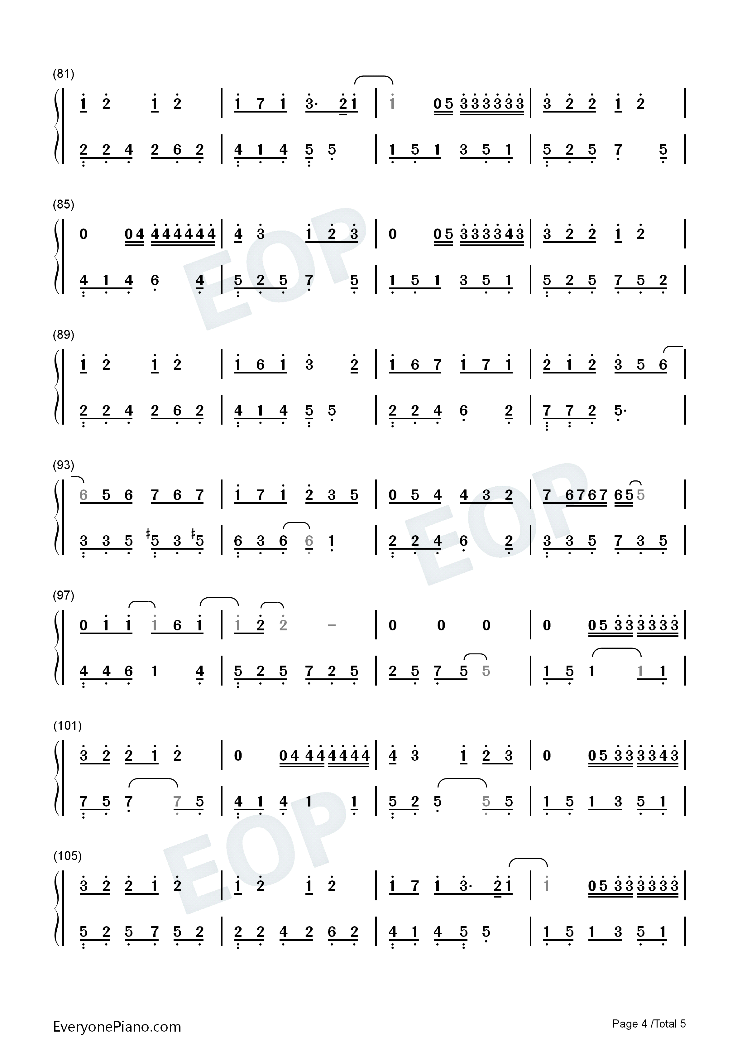 最向往的地方钢琴简谱_林俊杰演唱