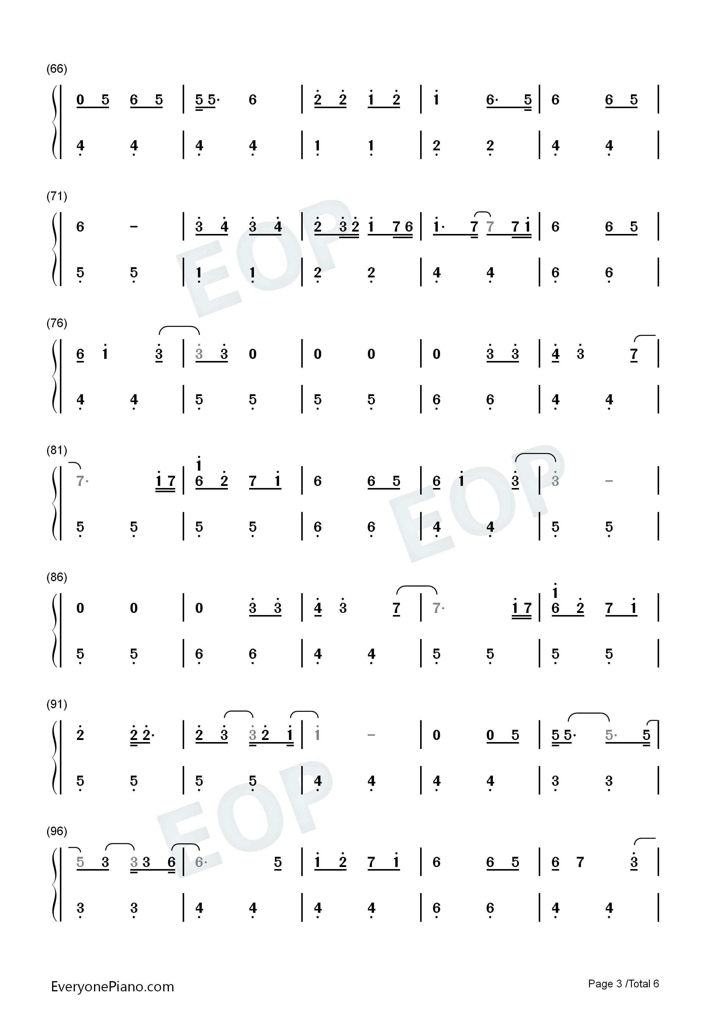 Mans_World钢琴简谱_Marina演唱