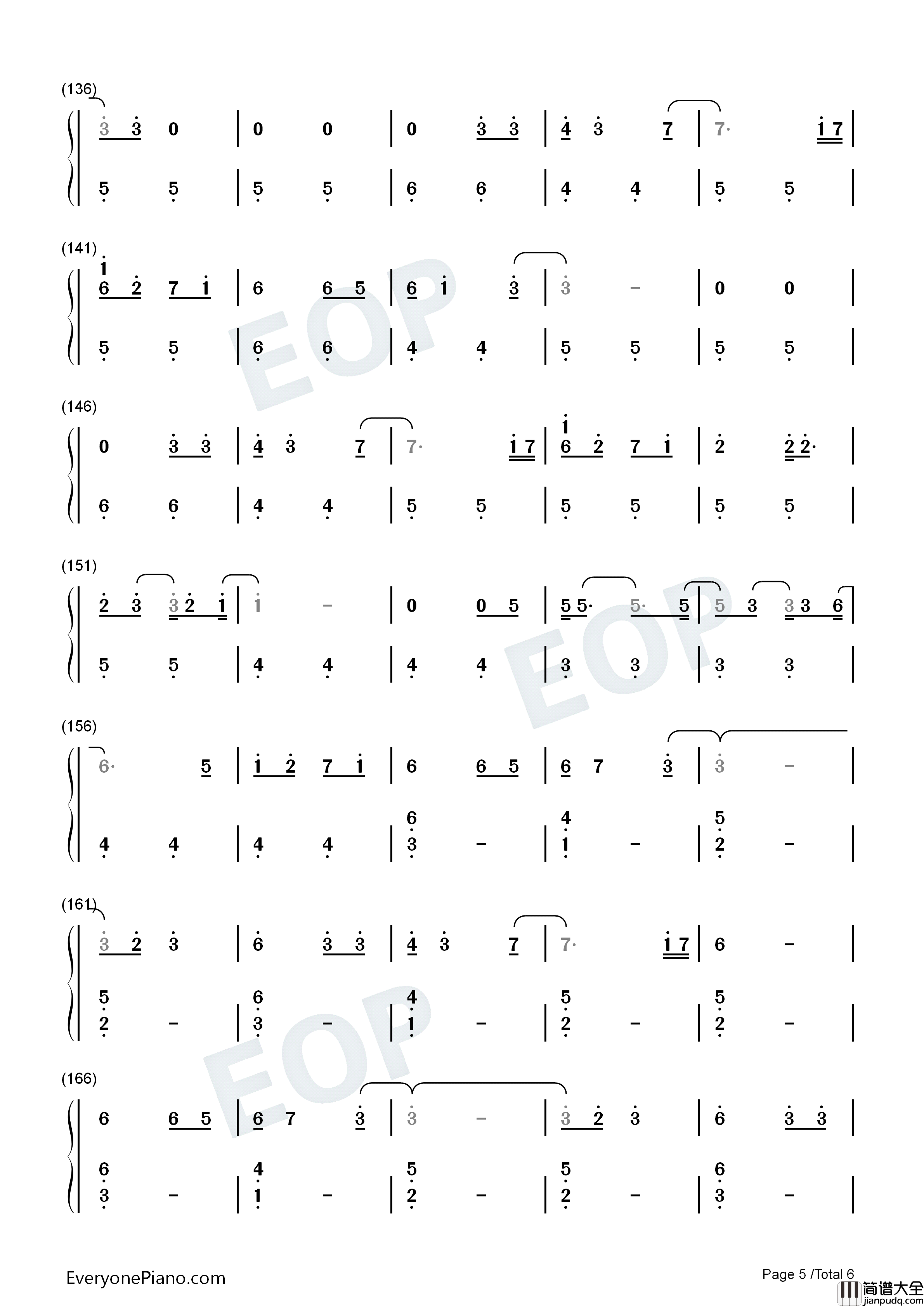 Mans_World钢琴简谱_Marina演唱