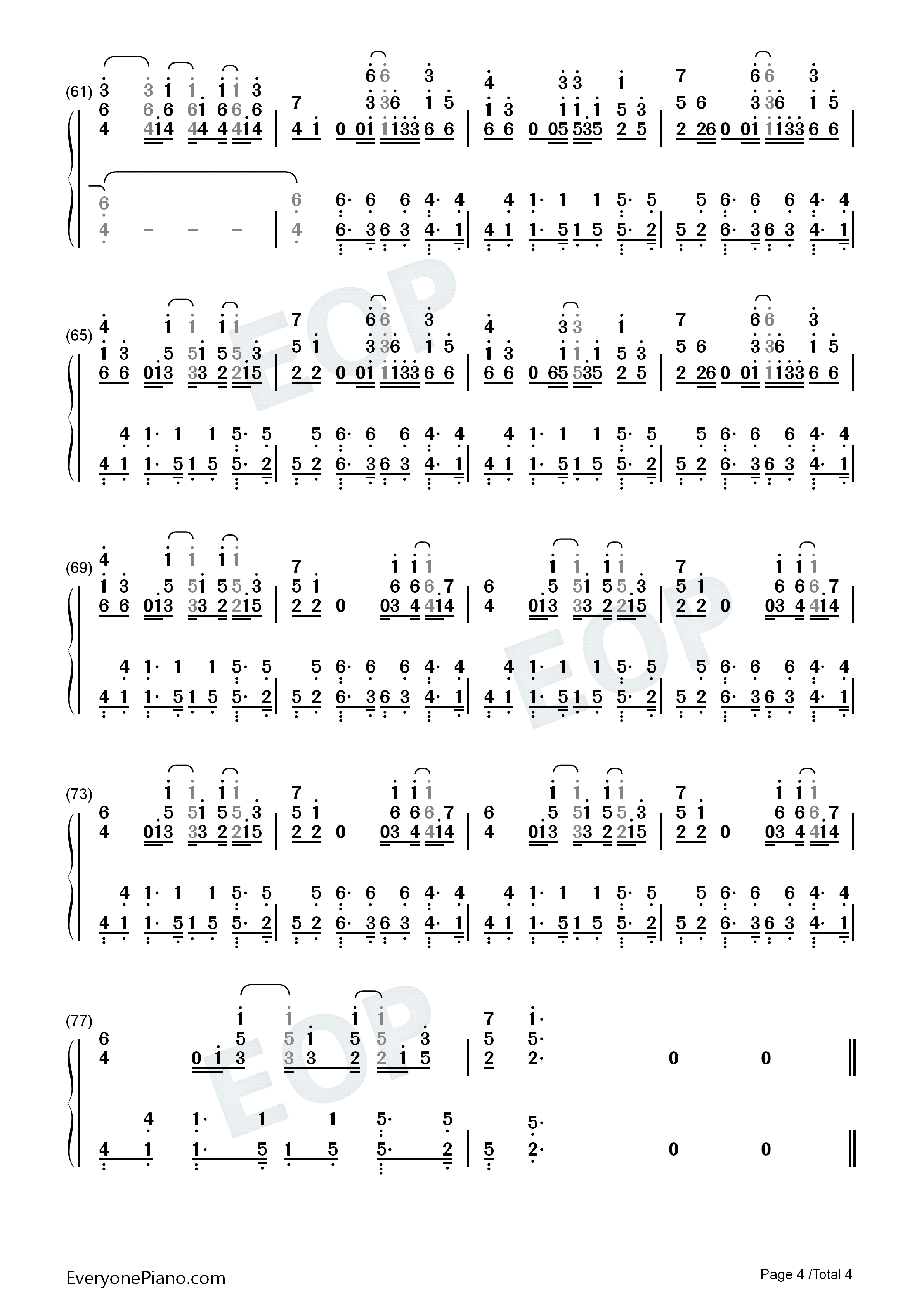 Kiss_And_Make_Up钢琴简谱_Dua_Lipa_Blackpink演唱