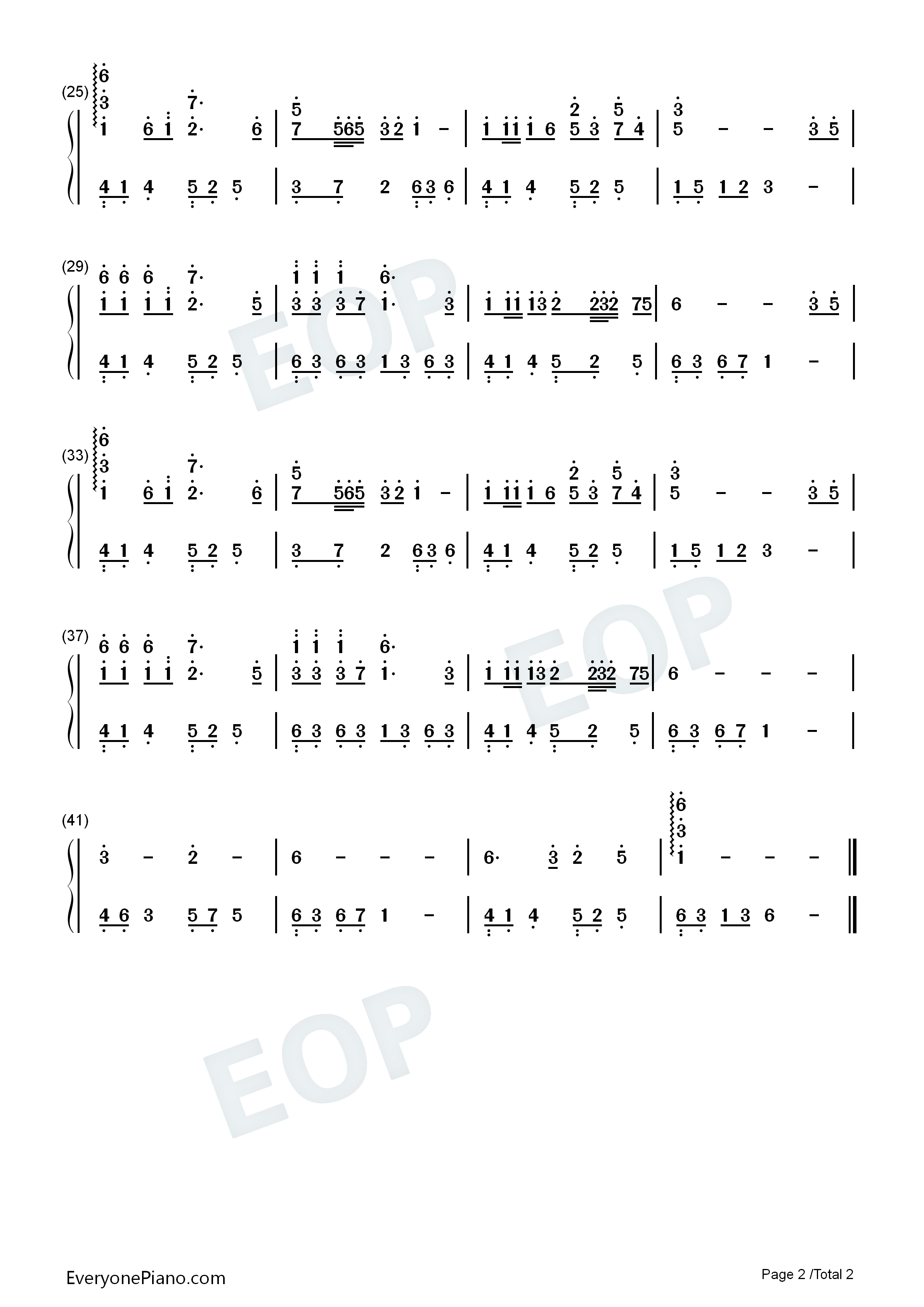 你的万水千山钢琴简谱_海来阿木演唱