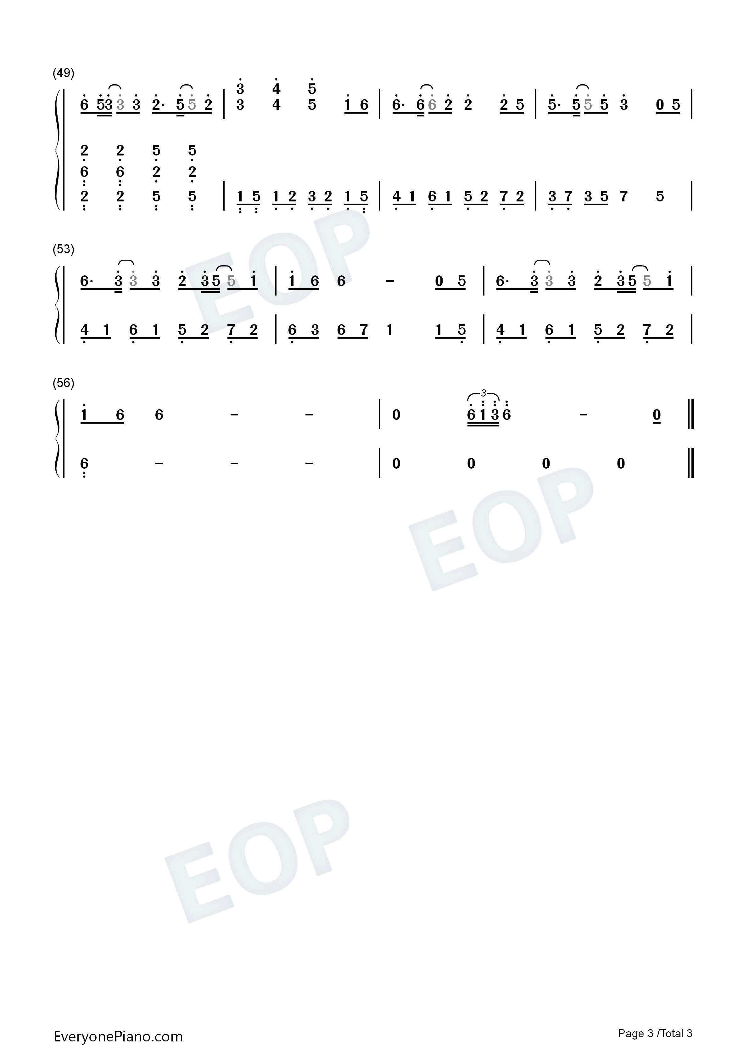 大天蓬钢琴简谱_李袁杰演唱