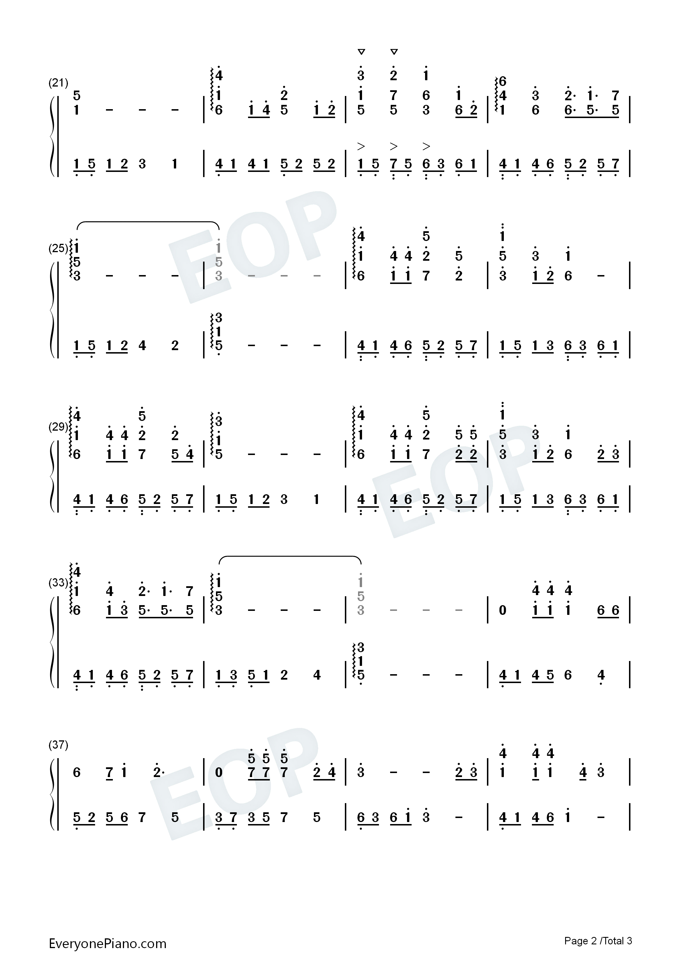 无论你多怪异我还是会喜欢你钢琴简谱_江惠莲演唱