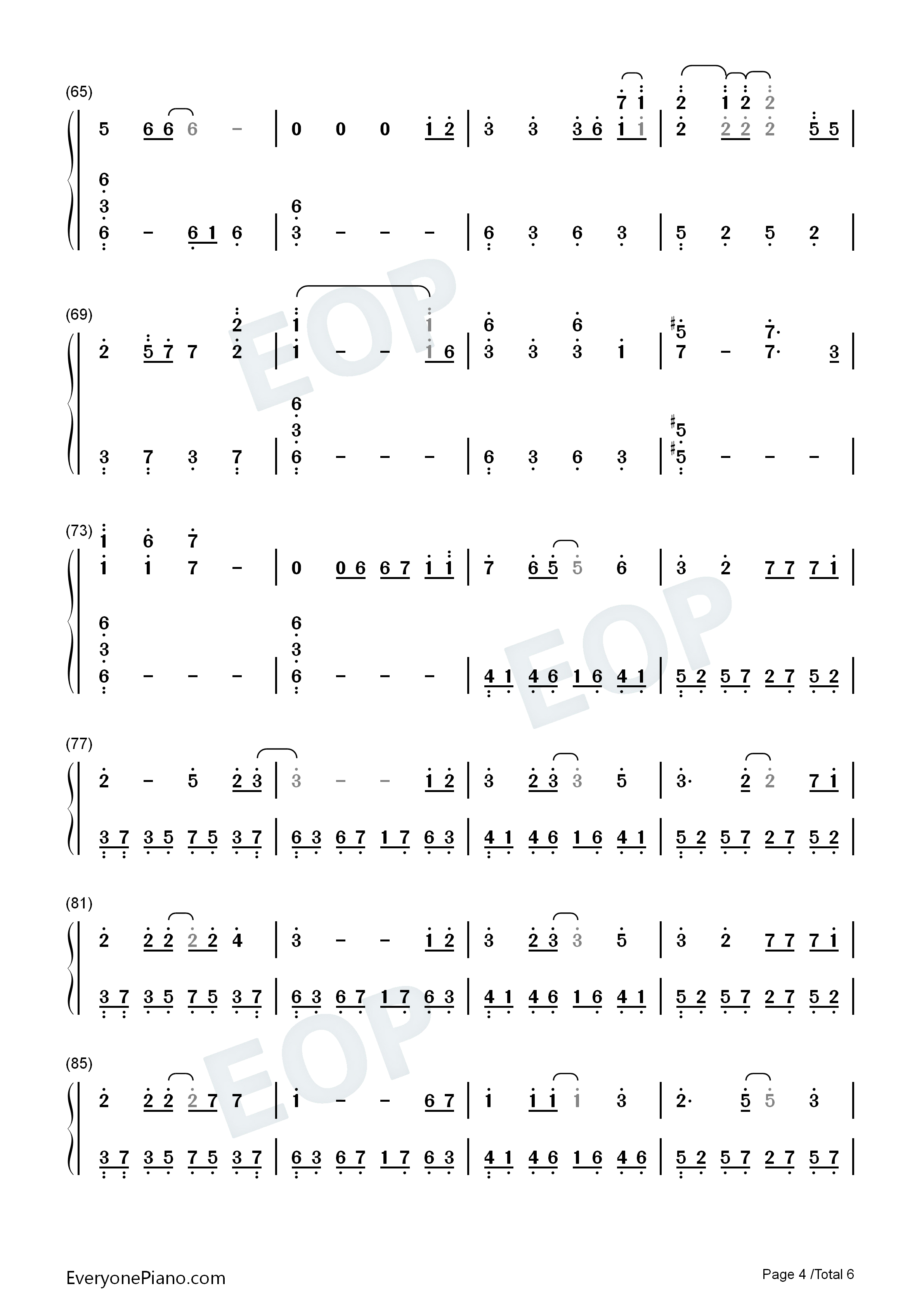 三千明灯花满城钢琴简谱_唐茉演唱