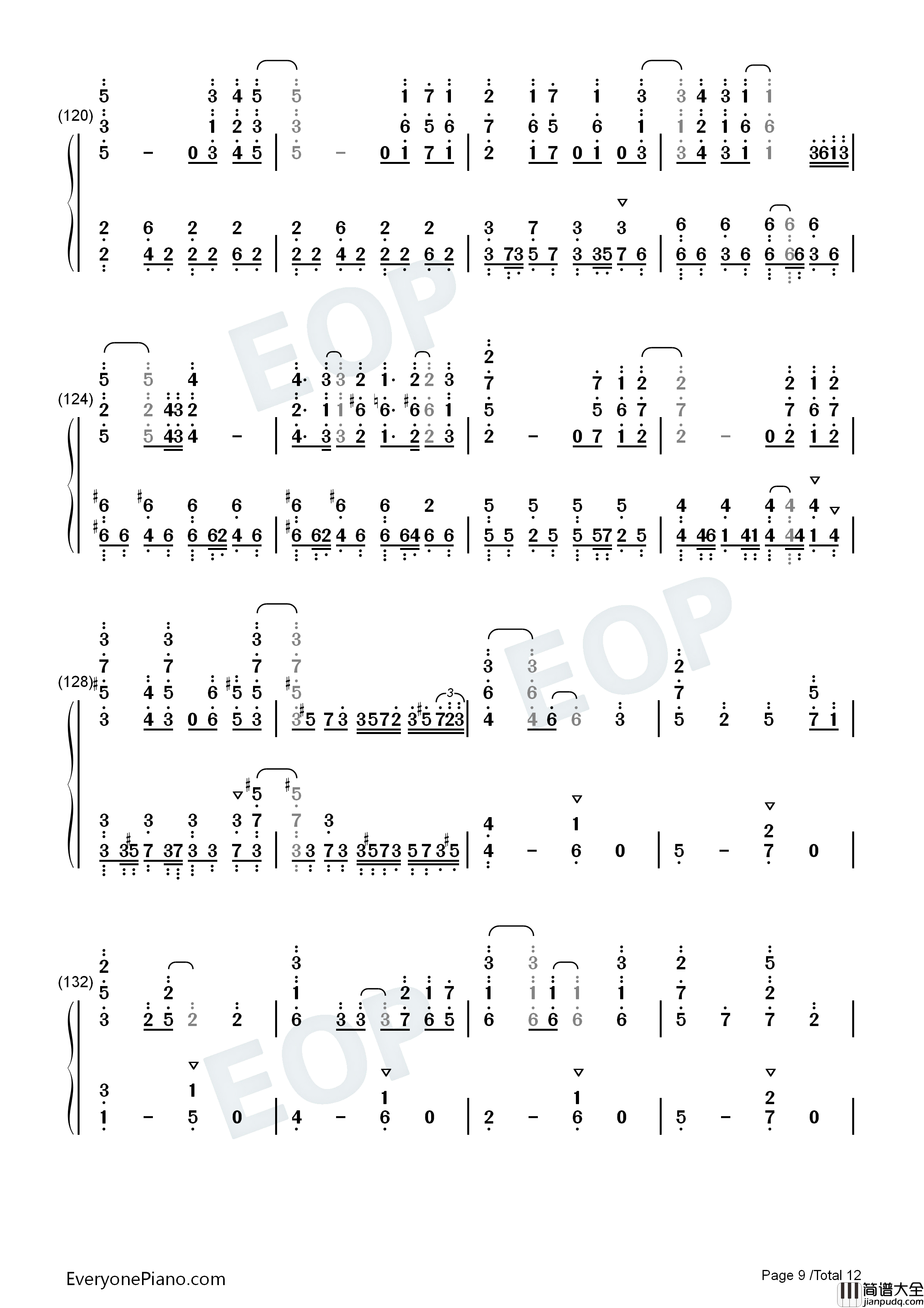 Baby_Lady_LOVE钢琴简谱_Ray演唱