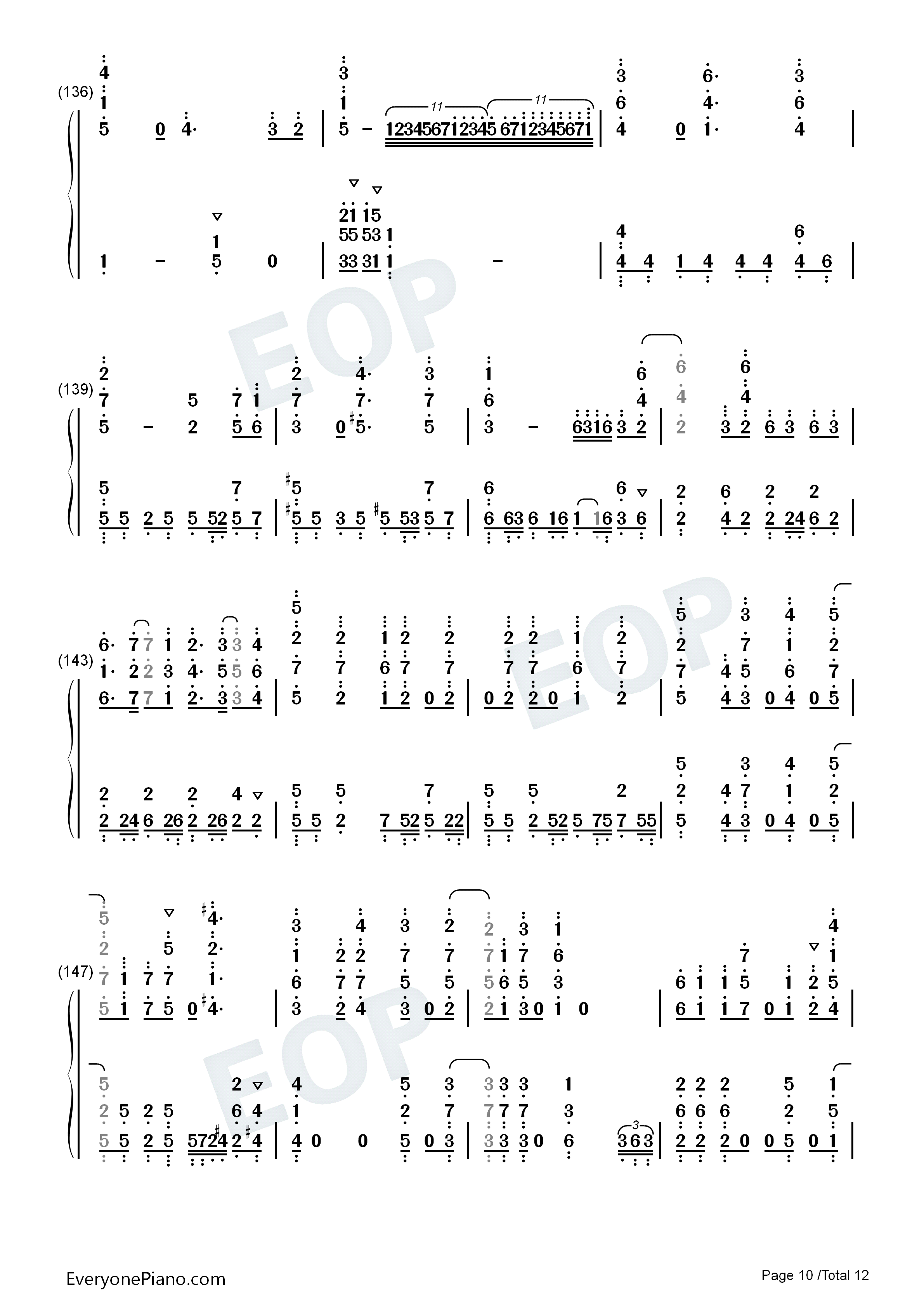 Baby_Lady_LOVE钢琴简谱_Ray演唱