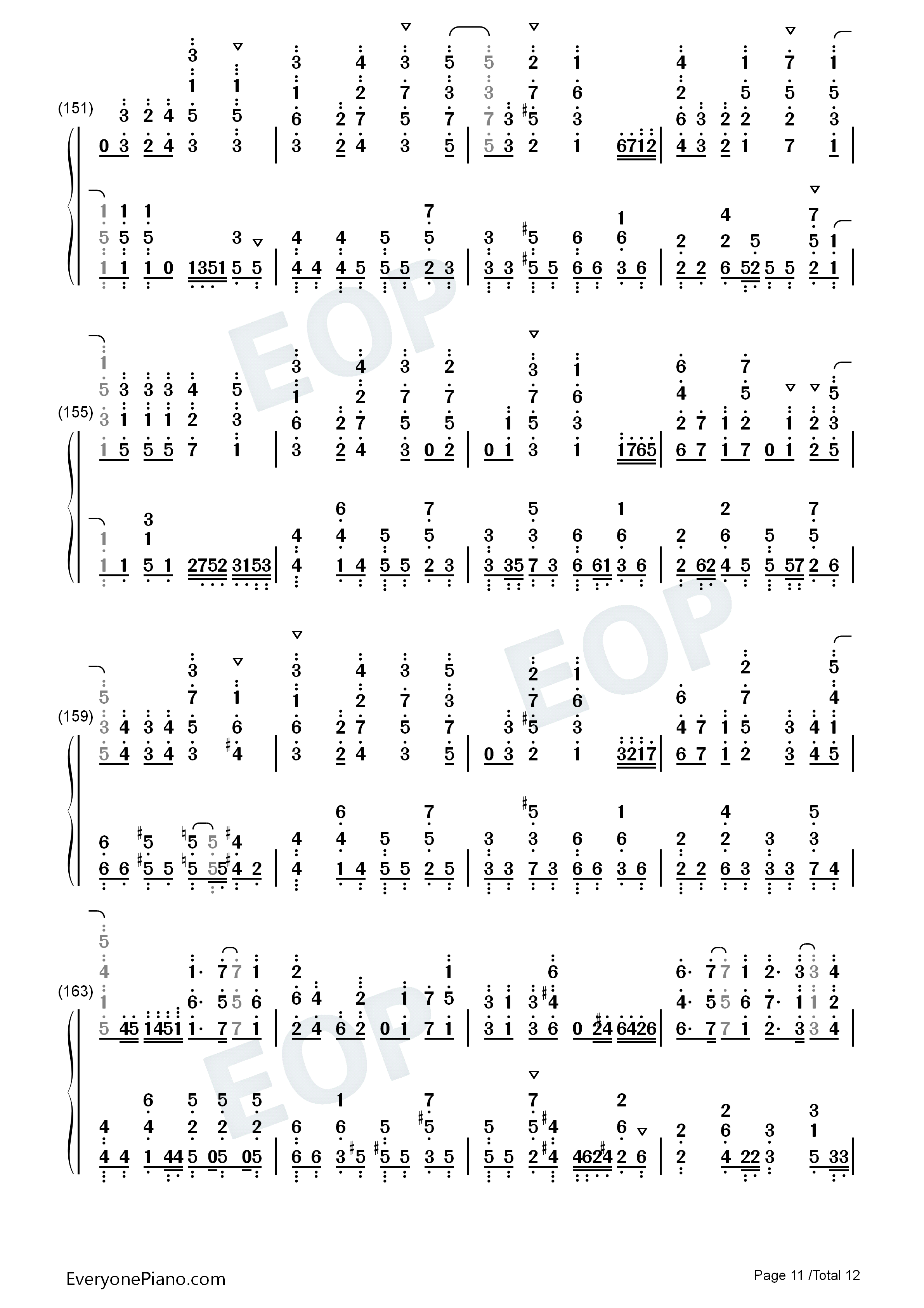 Baby_Lady_LOVE钢琴简谱_Ray演唱