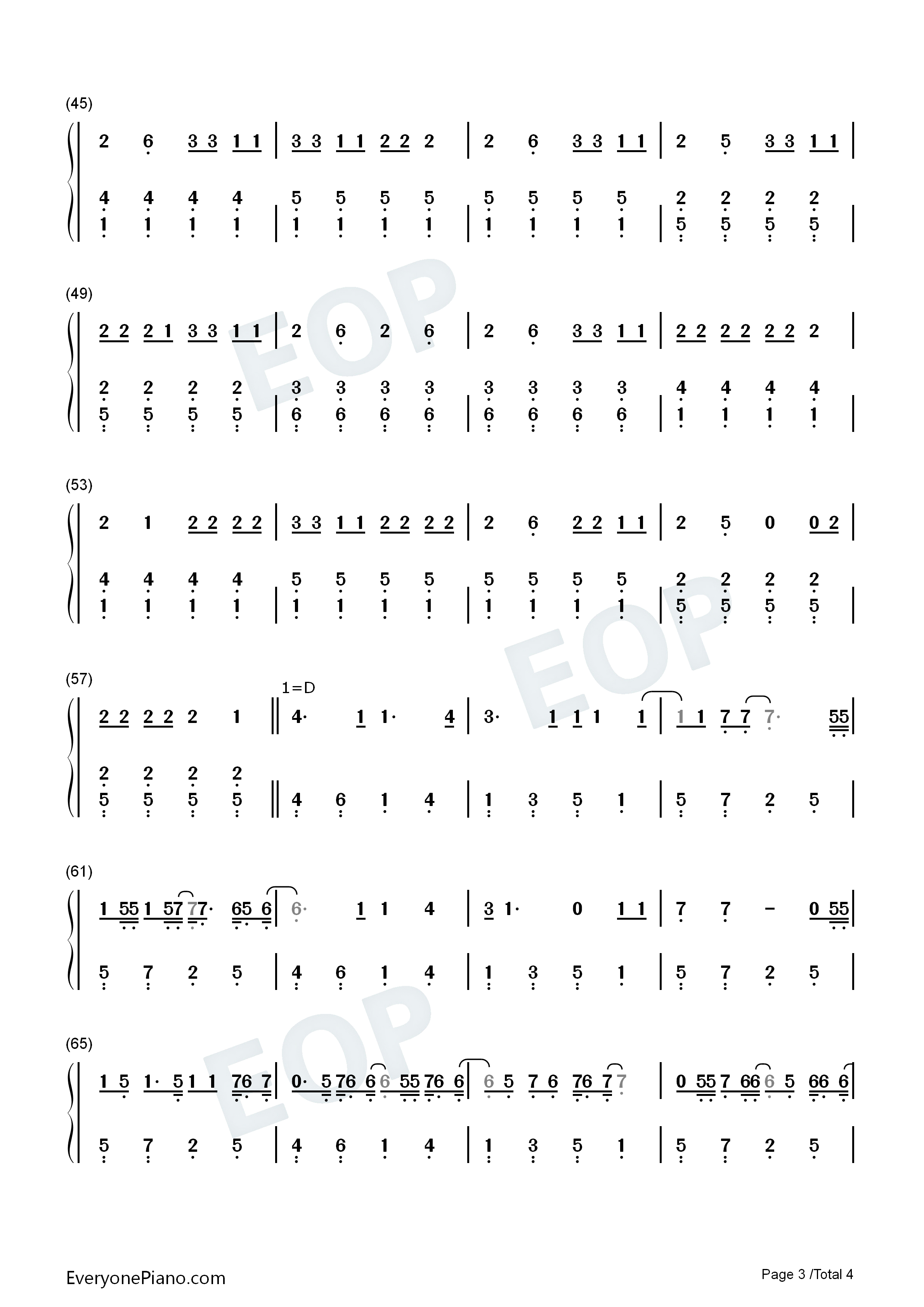 Gold_Rush钢琴简谱_Taylor_Swift演唱