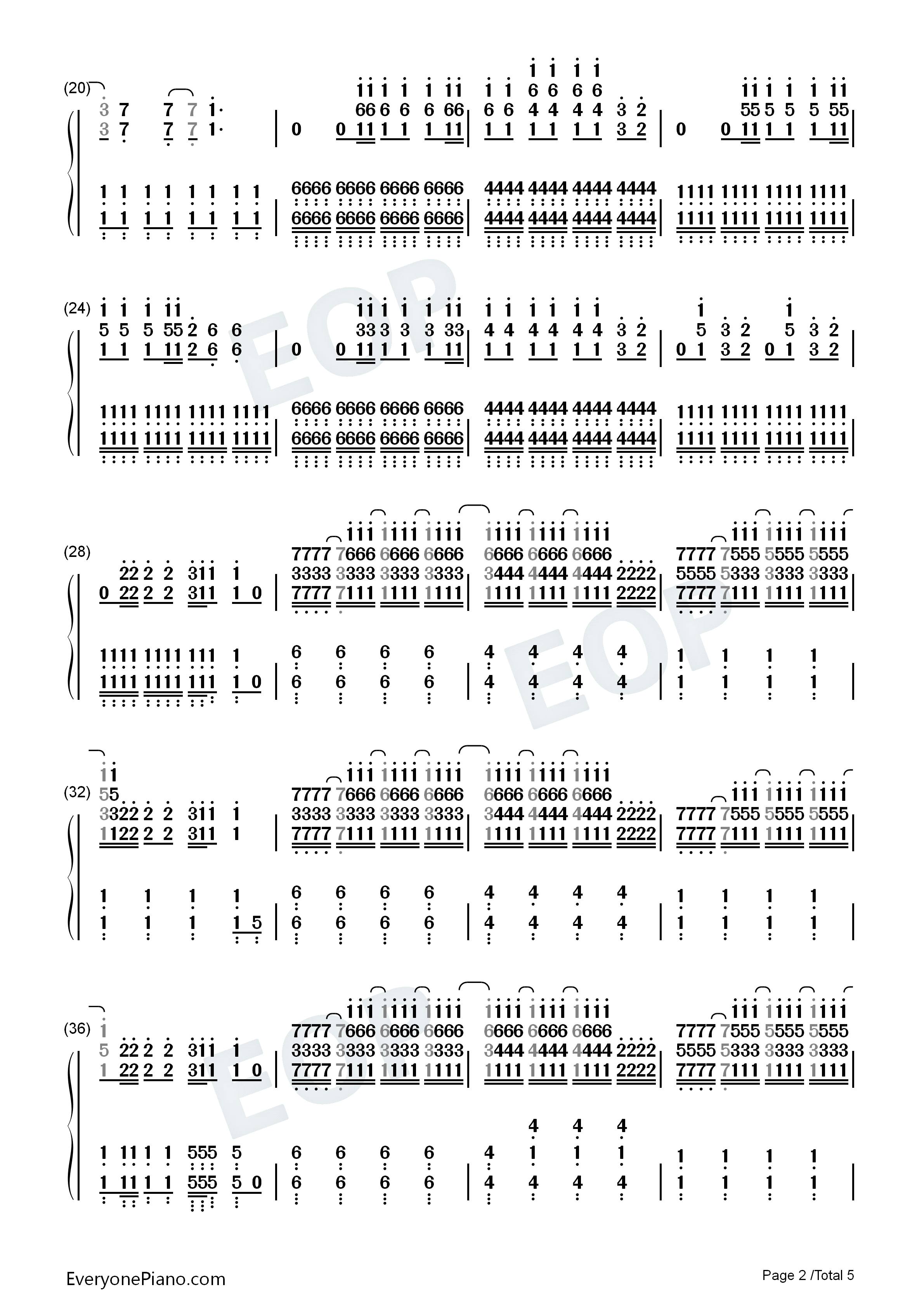 Sound_of_Walking_Away钢琴简谱_Illenium_Kerli演唱