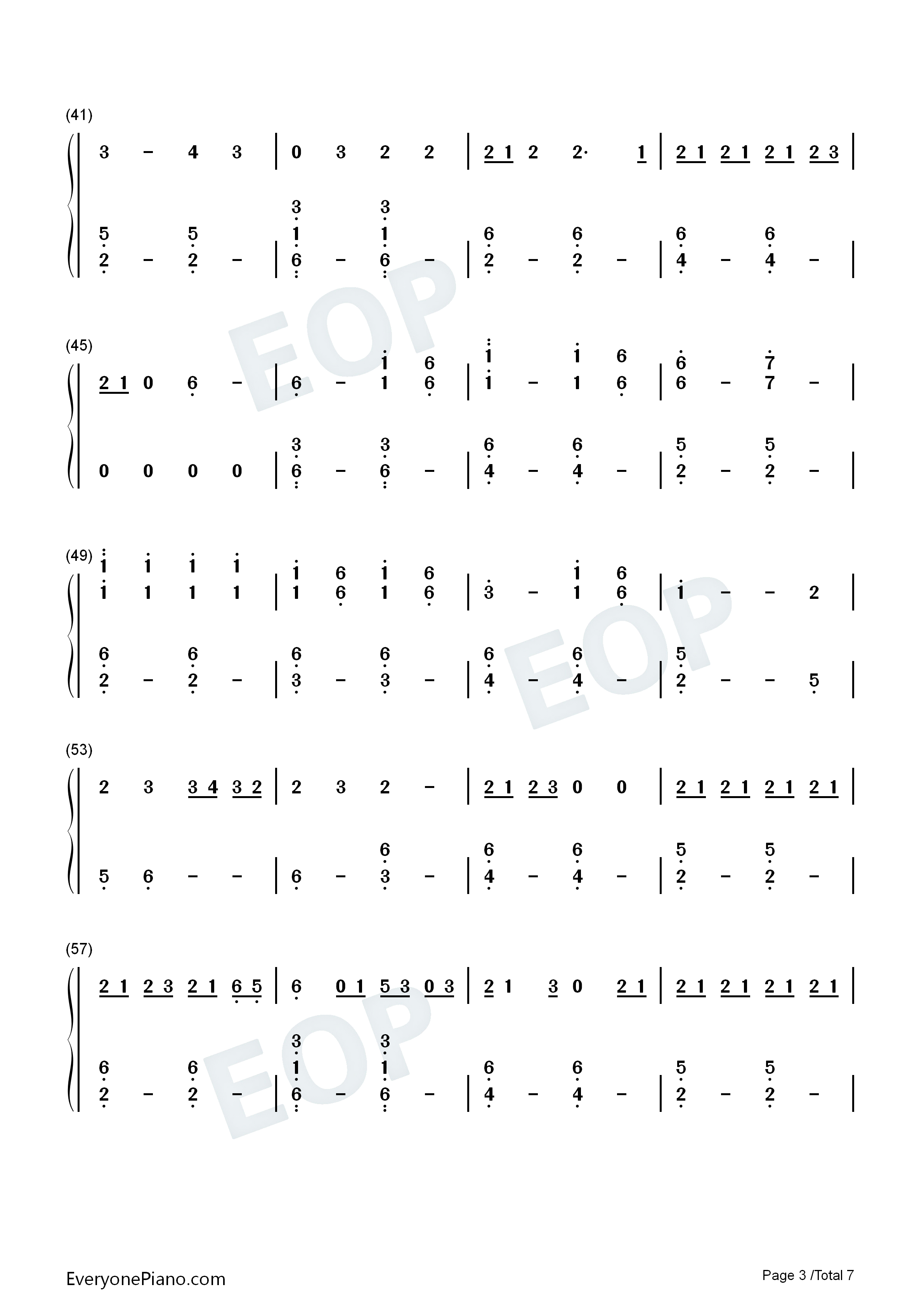 No_Body_No_Crime钢琴简谱_Taylor_Swift演唱