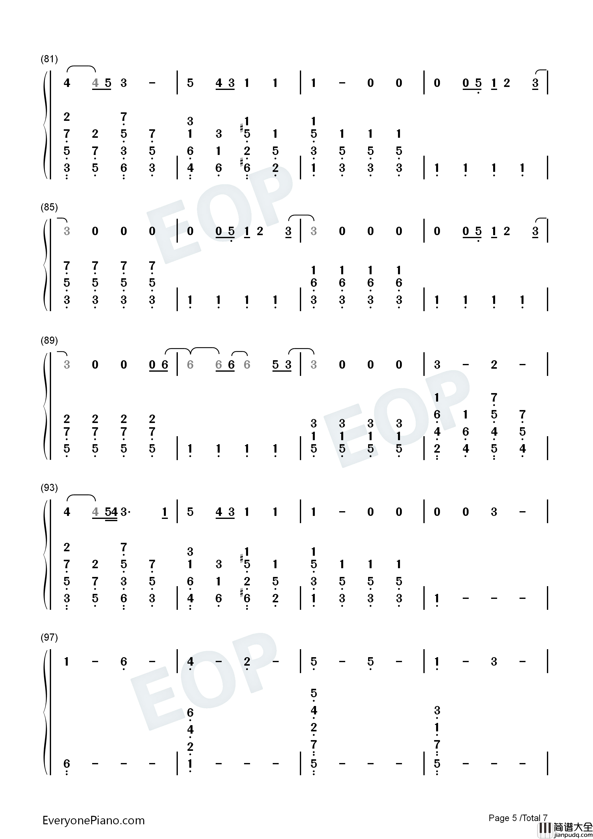 Wonderful_Christmastime钢琴简谱_Paul_McCartney演唱