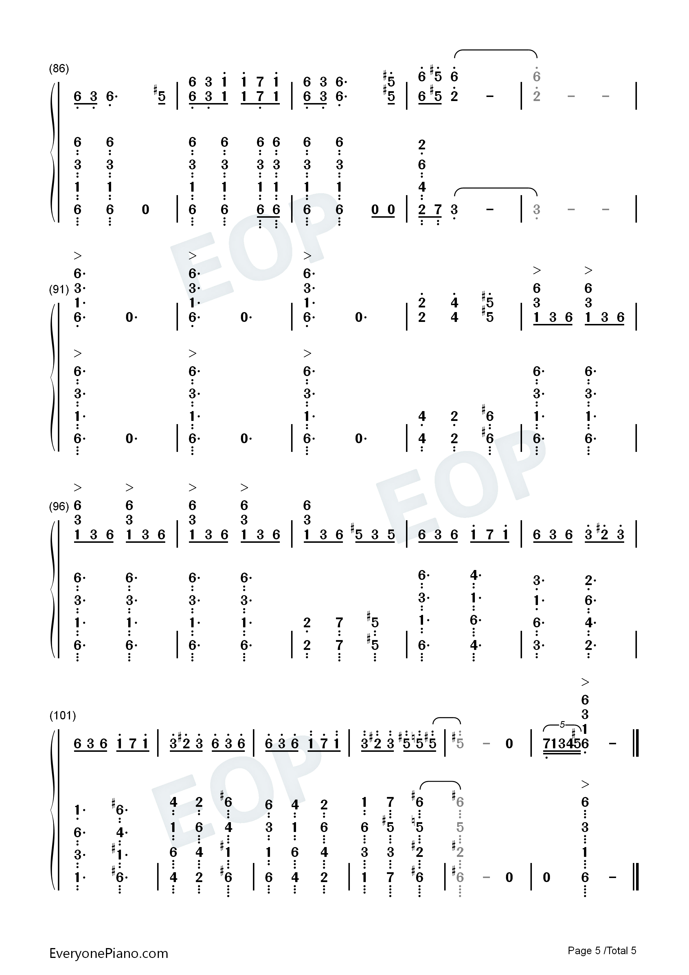后翼弃兵主题曲钢琴简谱_Carlos_Rafael_Rivera演唱
