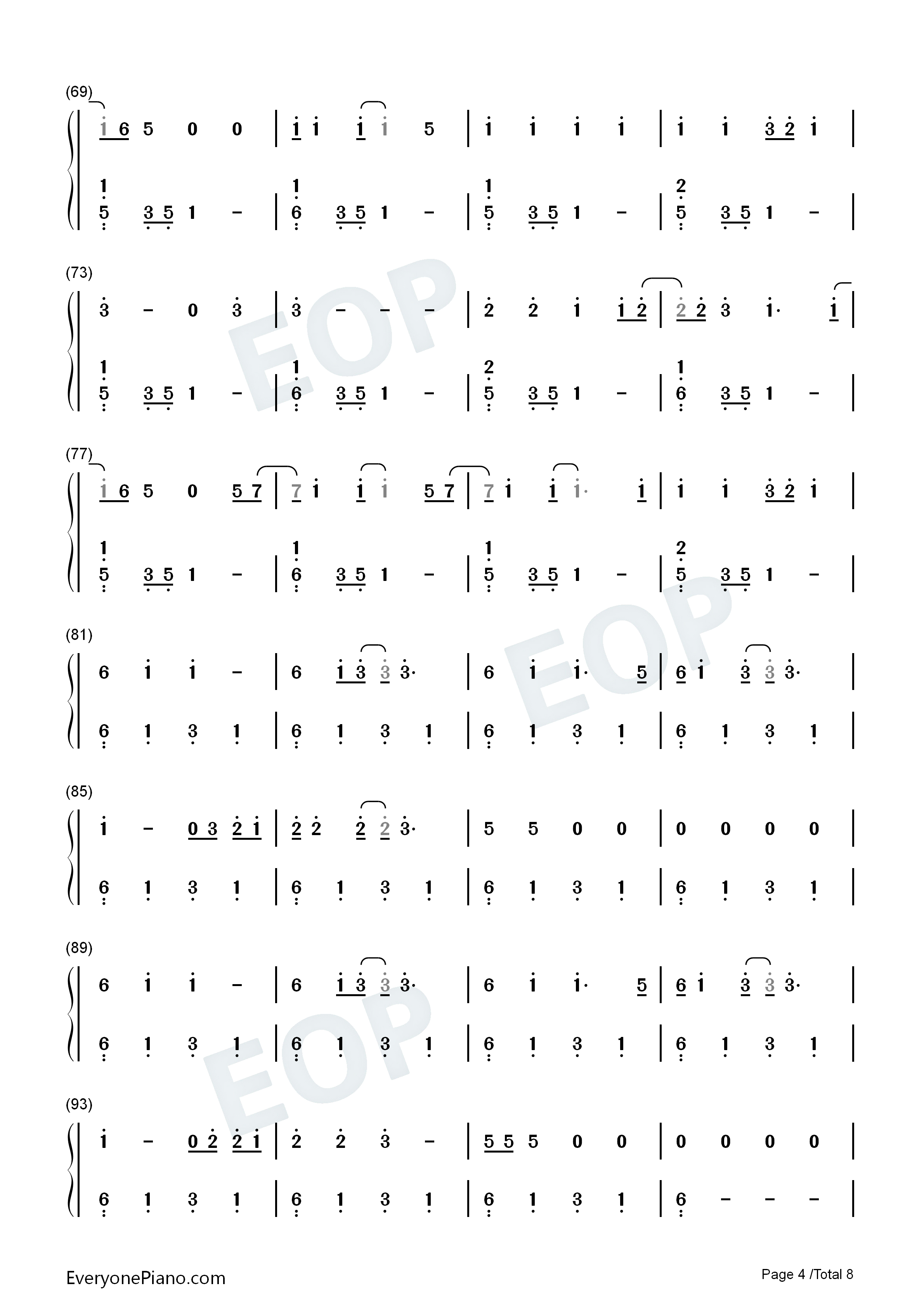 Ivy钢琴简谱_Taylor_Swift演唱