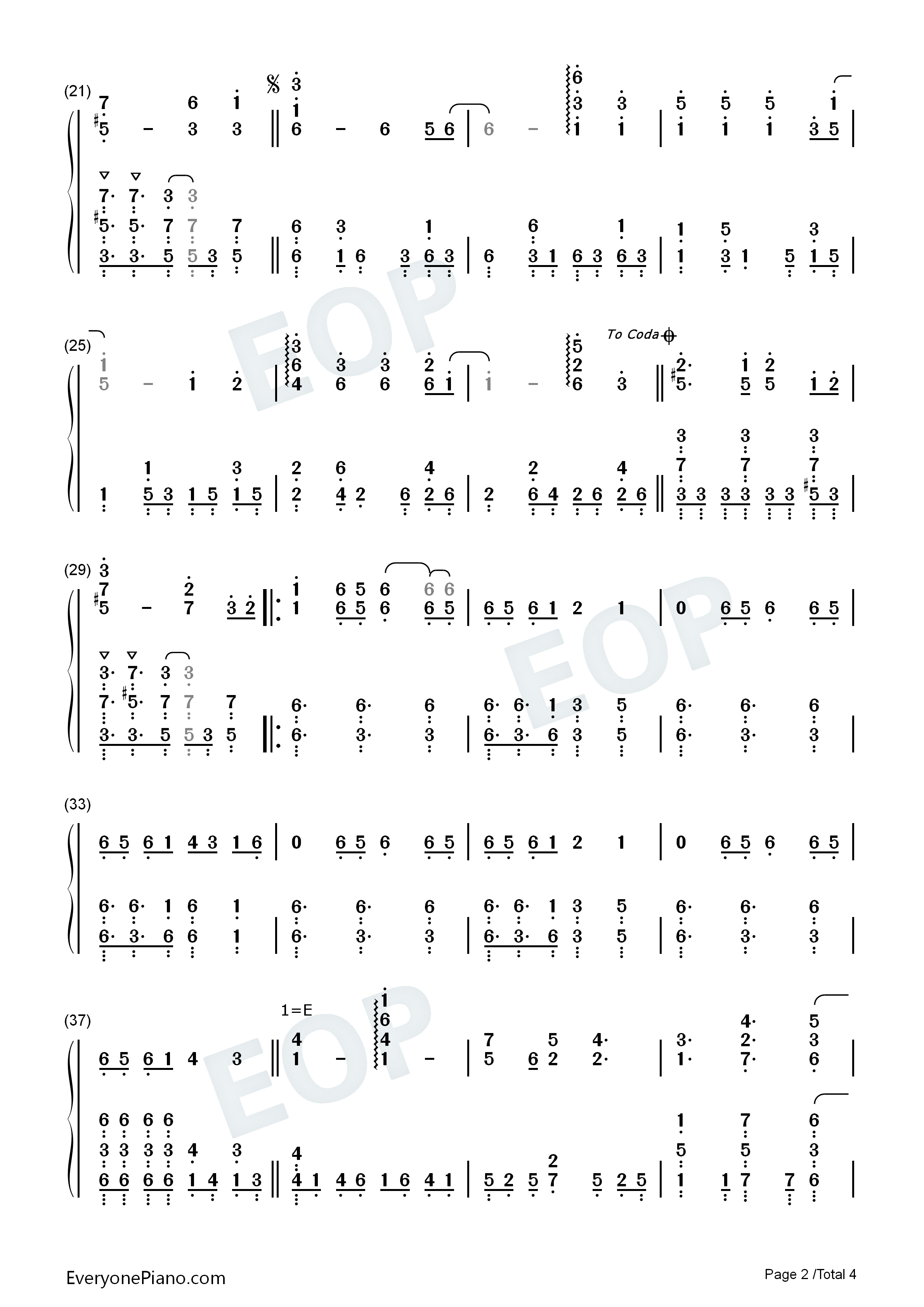 一决高下钢琴简谱_侯俊杰演唱